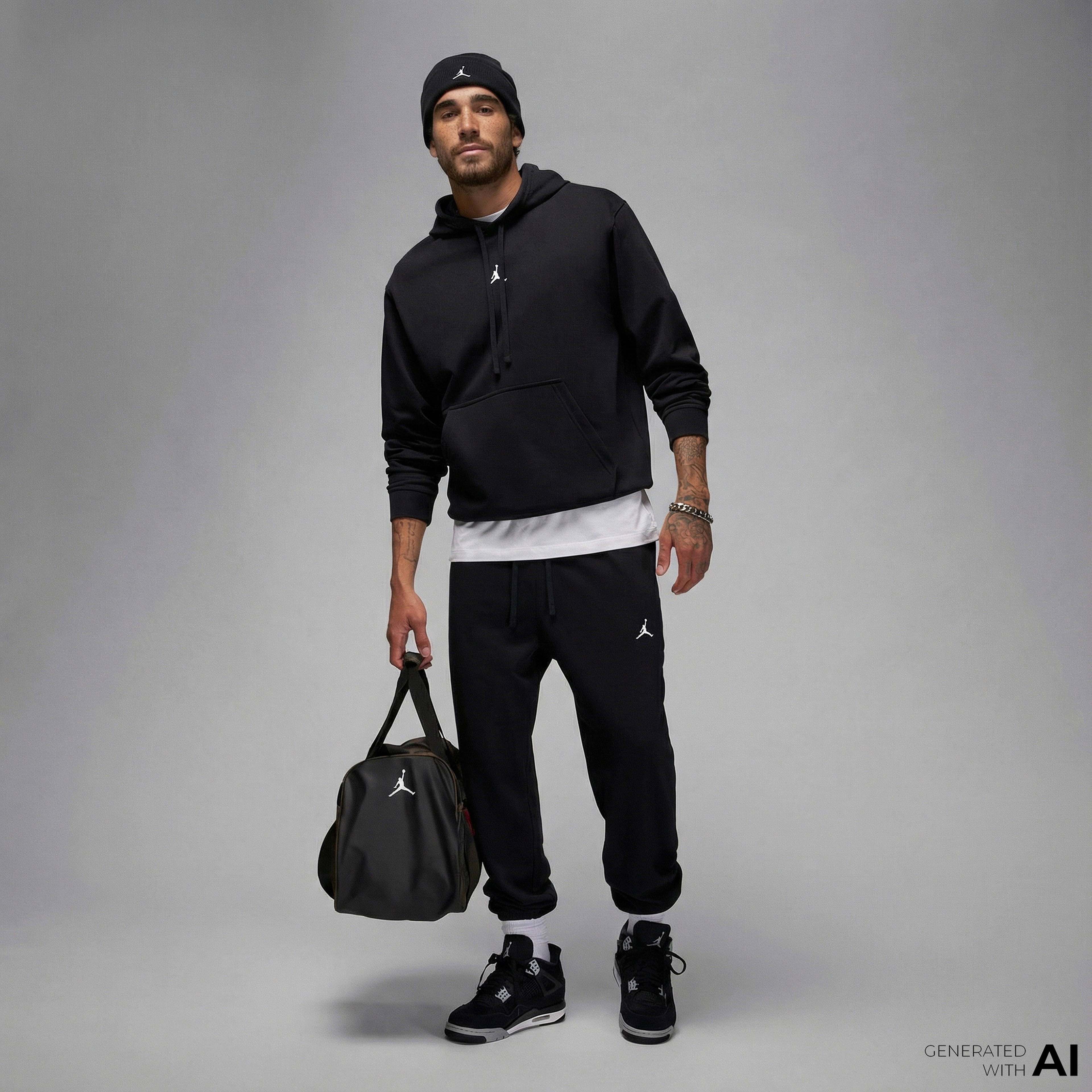 Jordan Sport Crossover Dri-Fit Erkek Siyah Ceket