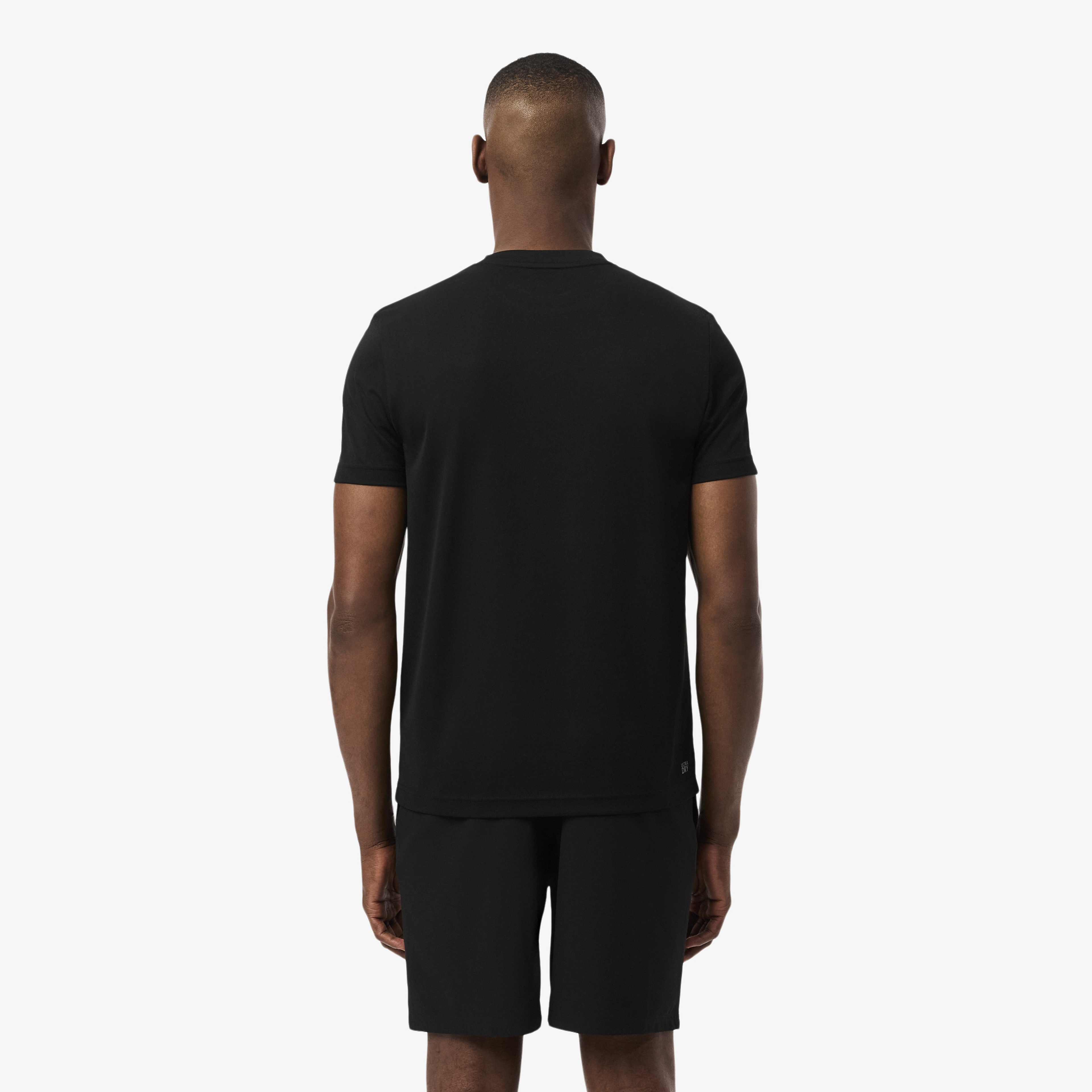 Lacoste Tennis x Novak Djokovic Erkek Regular Fit Siyah Şort