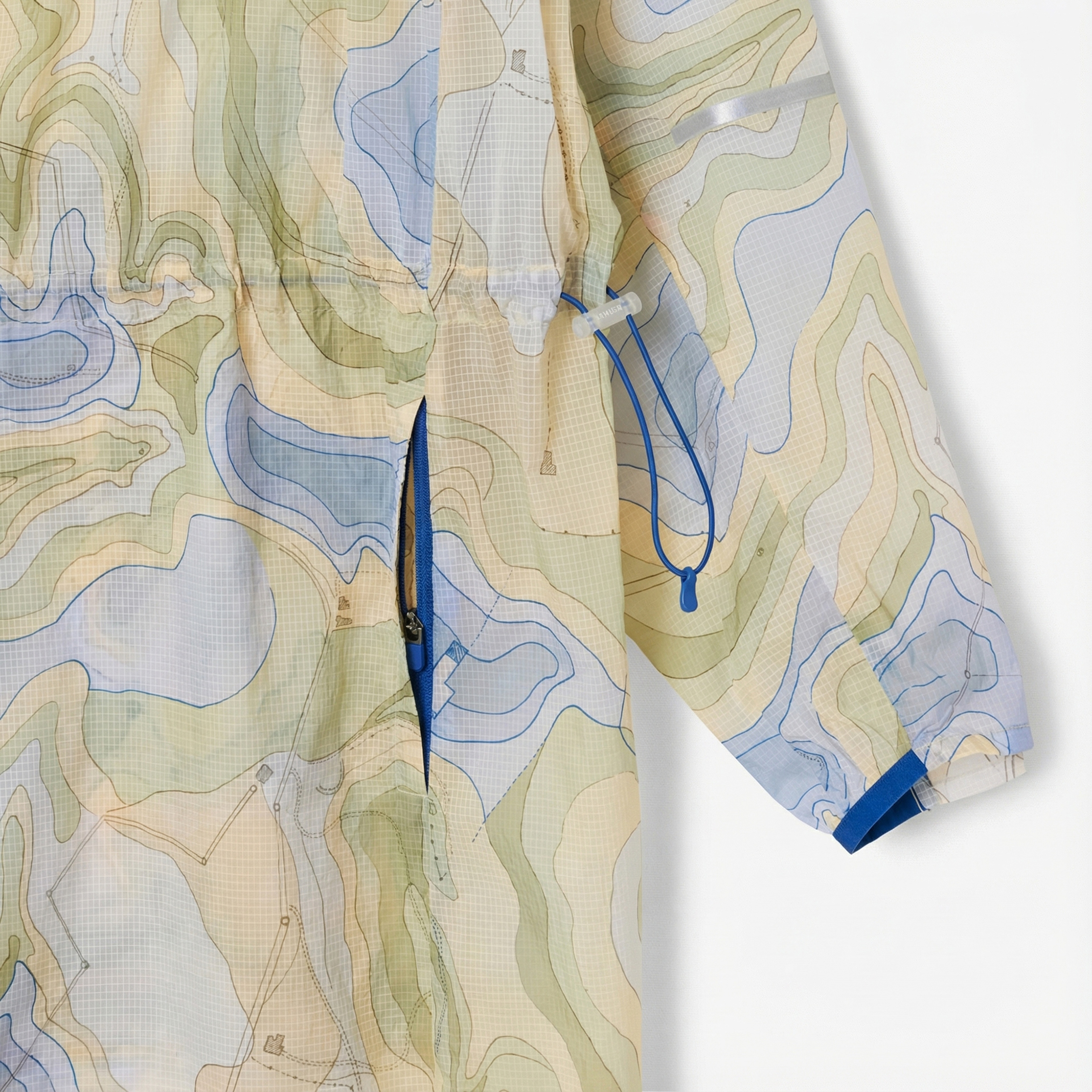 Kadın Oversize Fit Kapüşonlu Renkli Mont