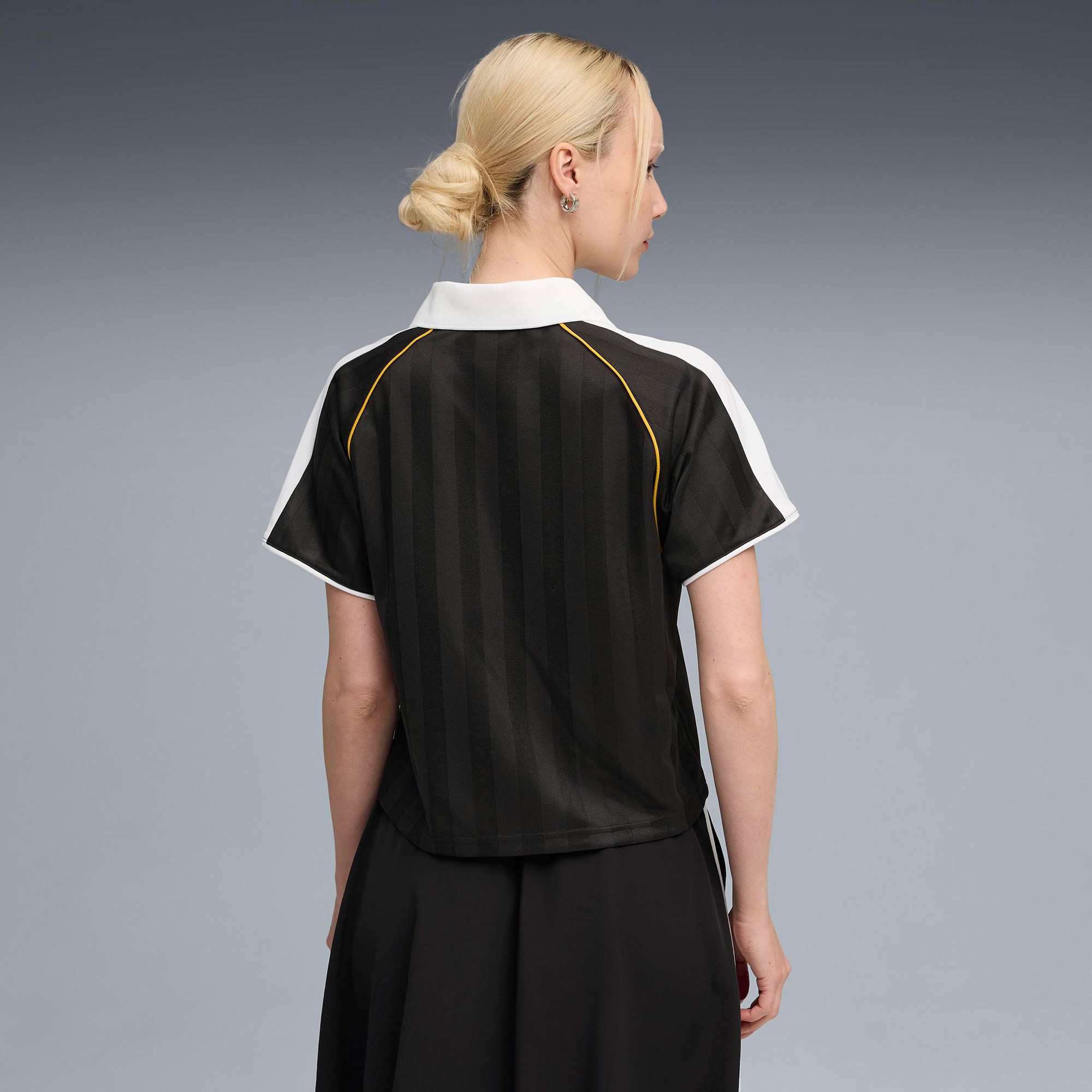 Puma T7 Football Relaxed Kadın Siyah Forma