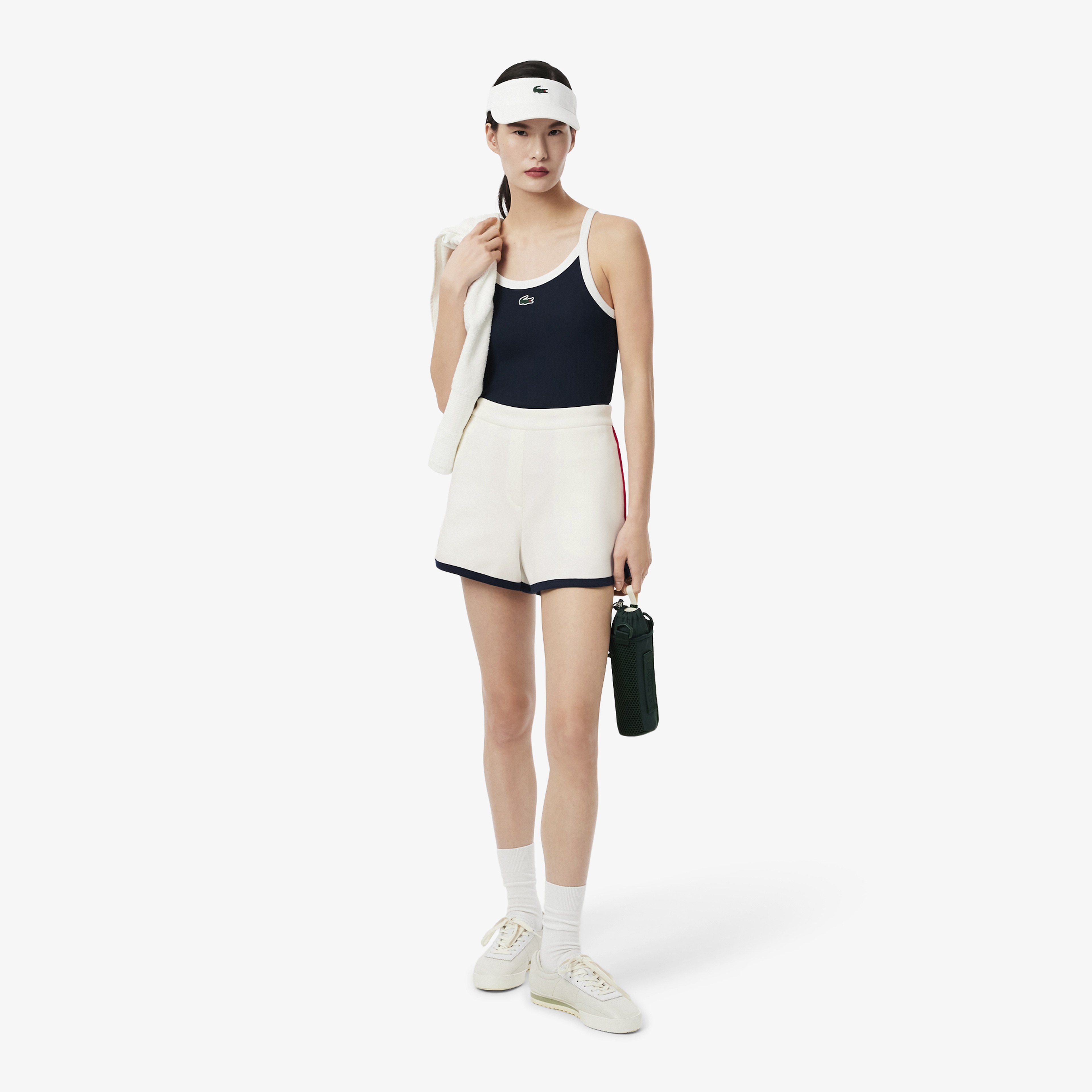 Tennis Heritage Stretch Piqué Shorts
