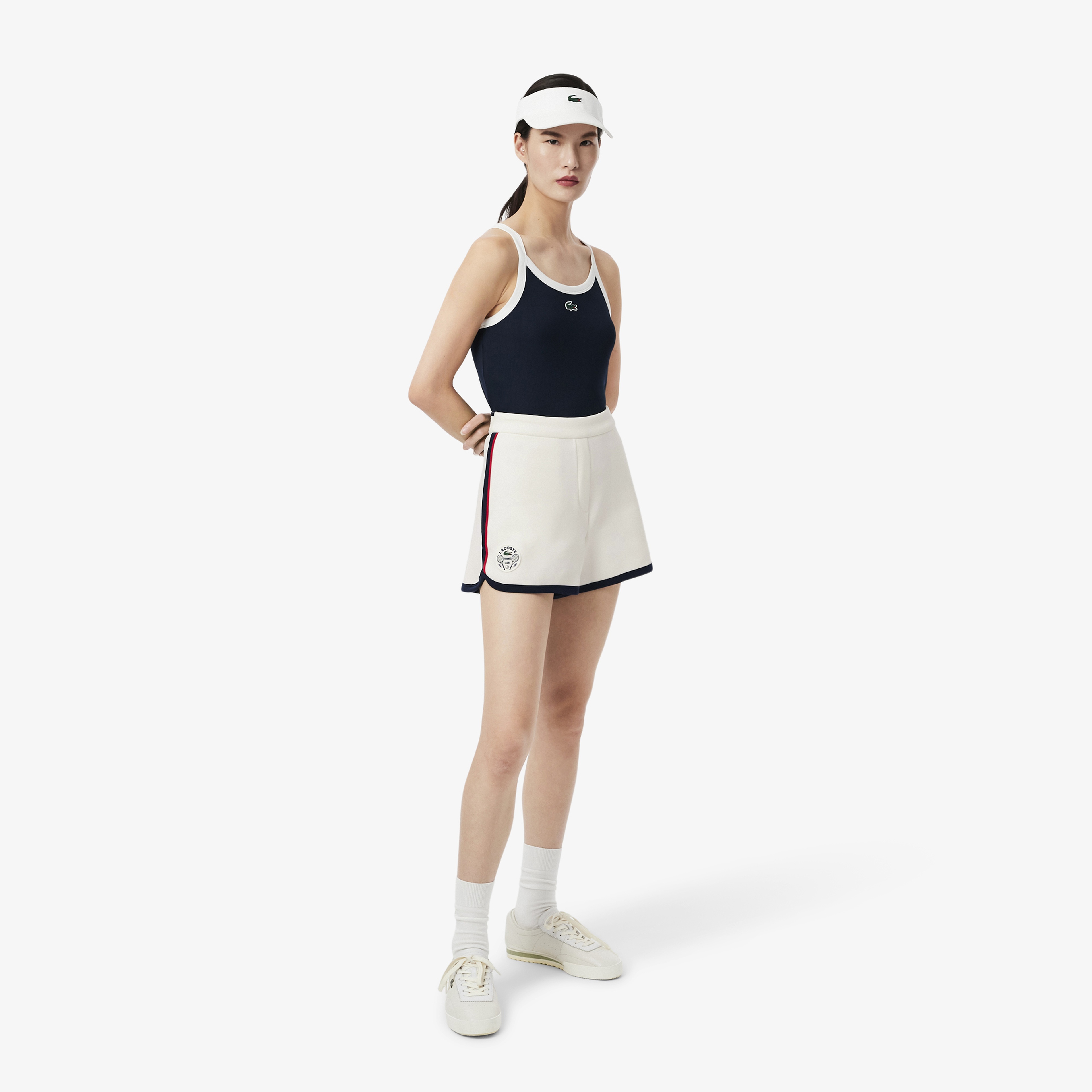 Tennis Heritage Stretch Piqué Shorts