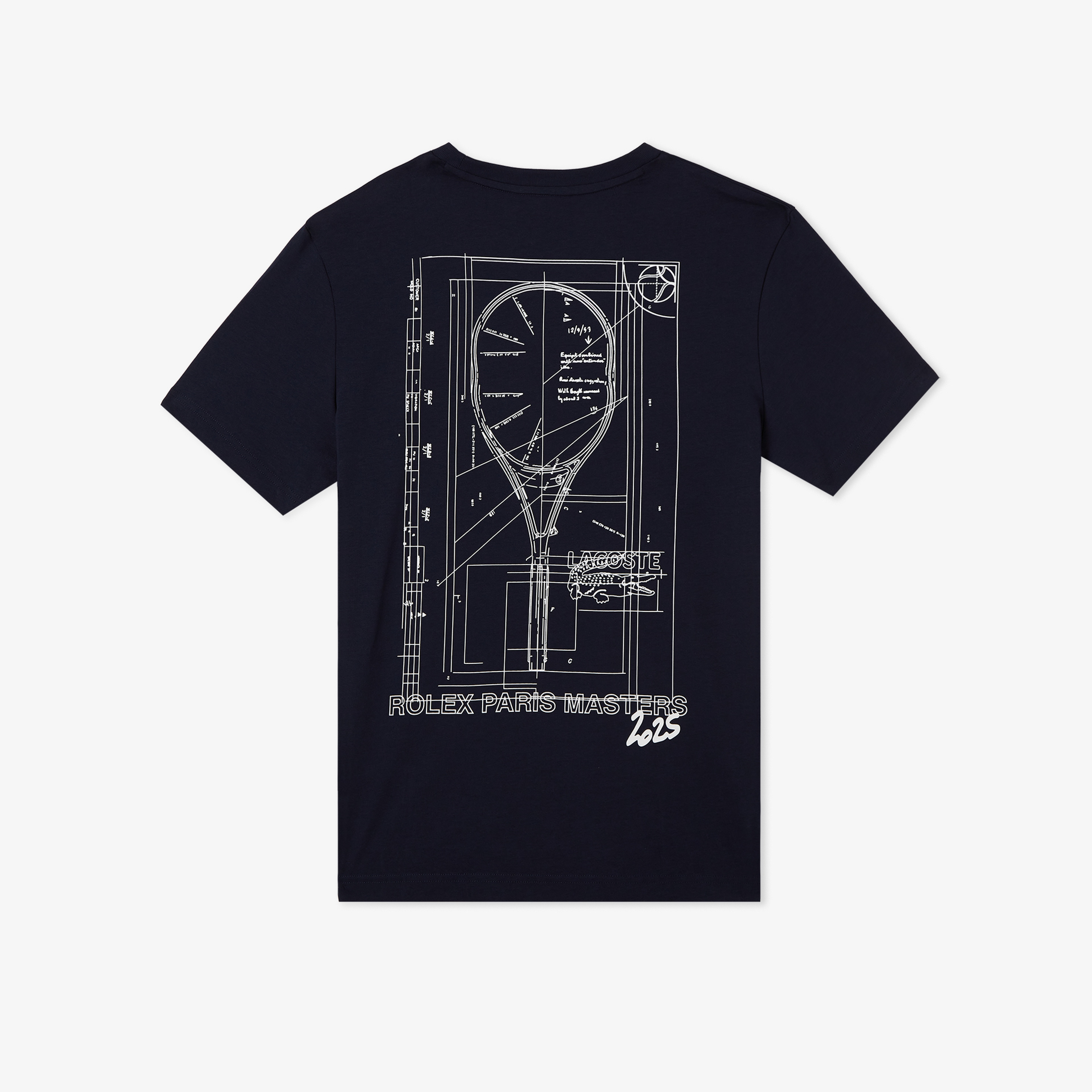 Rolex Paris Unisex Regular Fit Bisiklet Yaka Lacivert T-Shirt