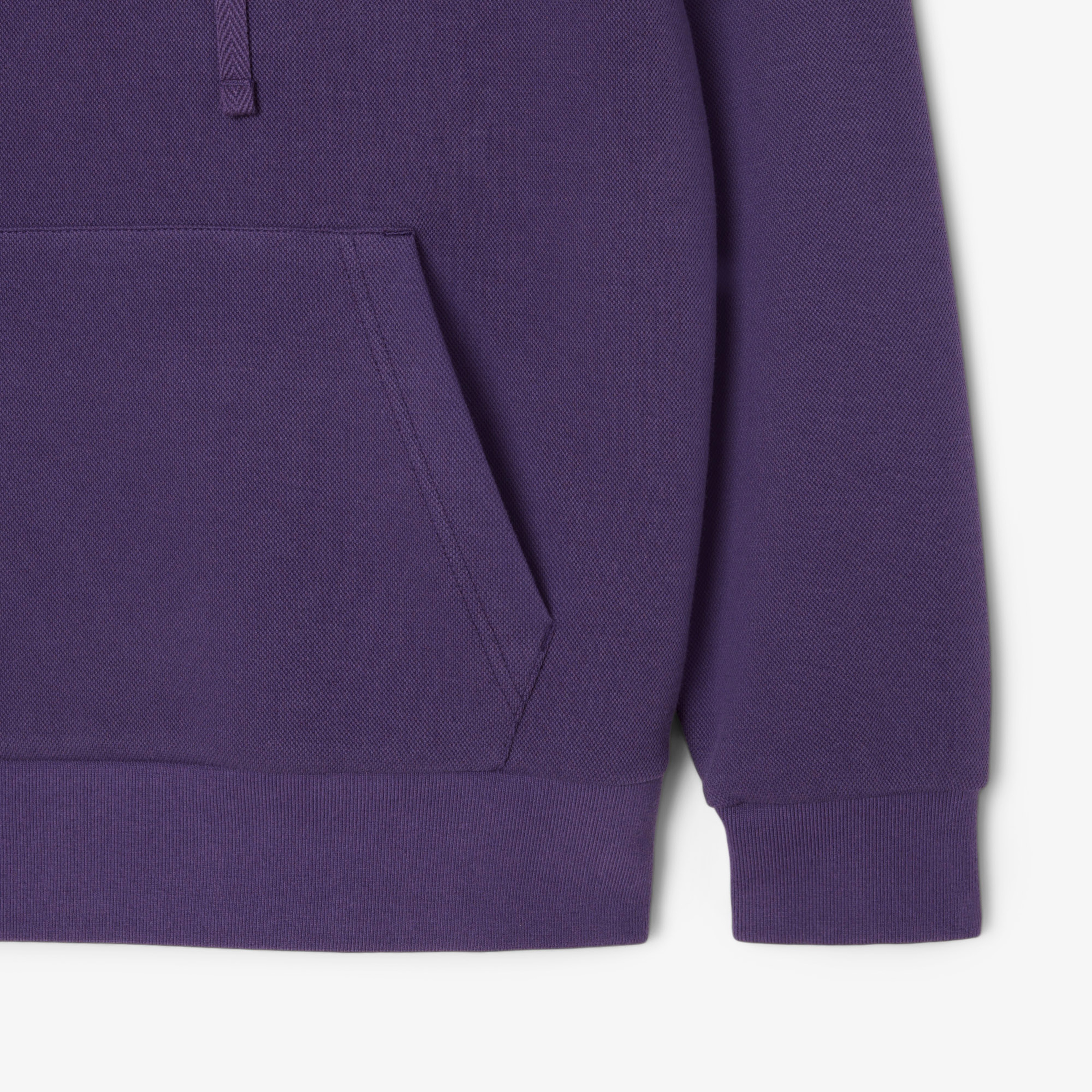 Kadın Relaxed Fit Kapüşonlu Mor Sweatshirt