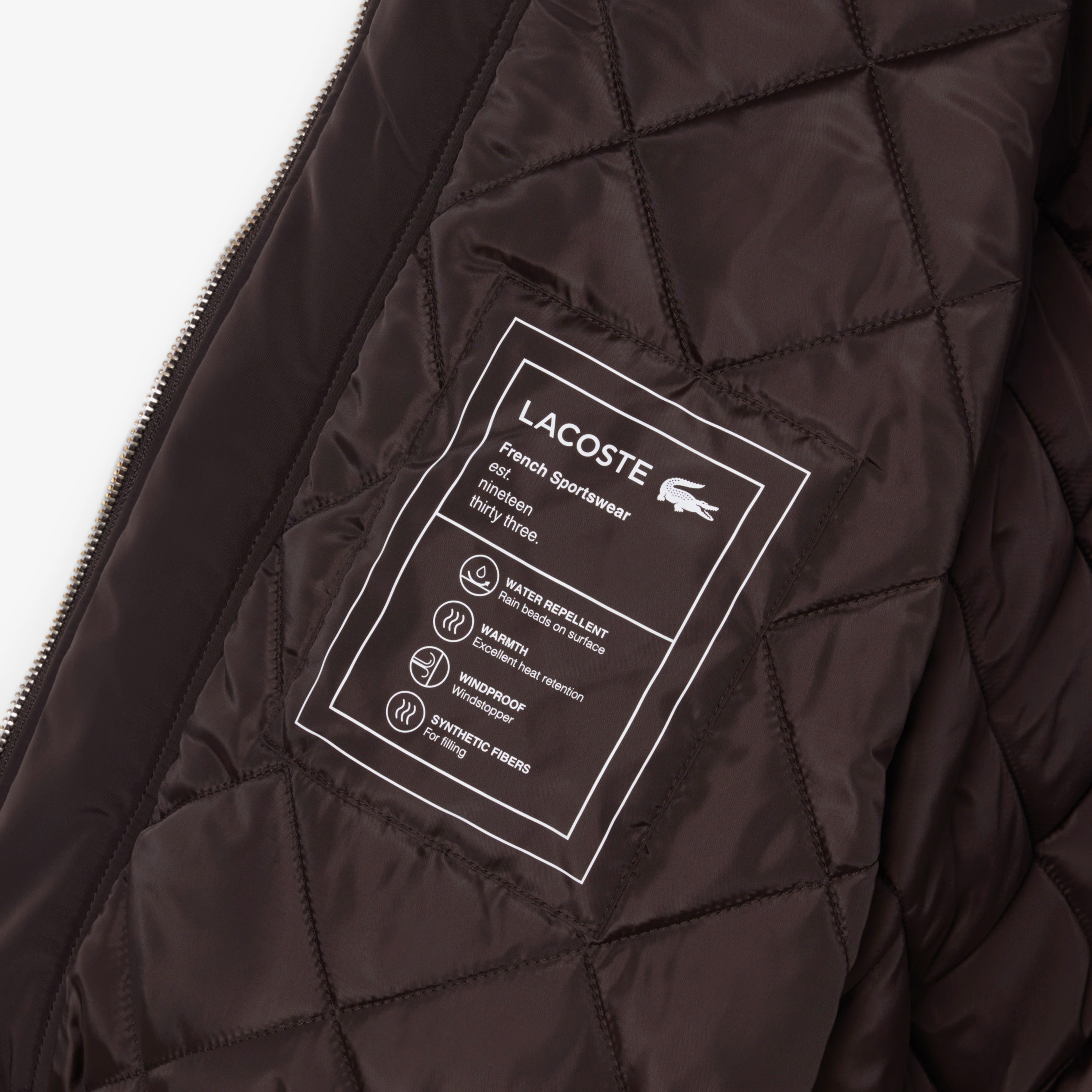 Lacoste Erkek Kahverengi Mont