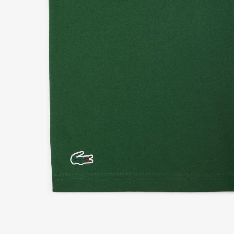 SPORT X Novak Djokovic Erkek Regular Fit Bisiklet Yaka Yeşil T-Shirt
