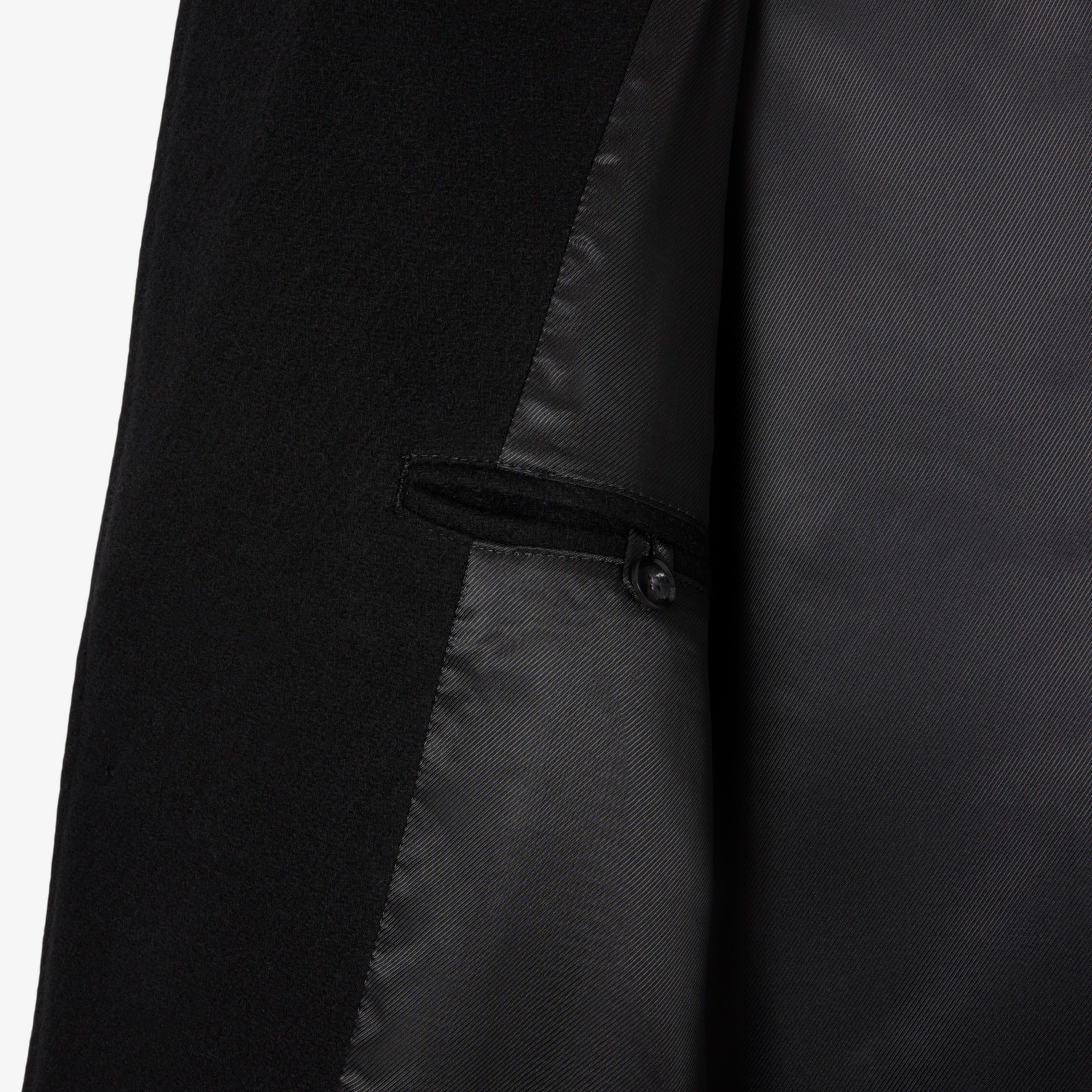 Lacoste Erkek Classic Fit Siyah Kaban