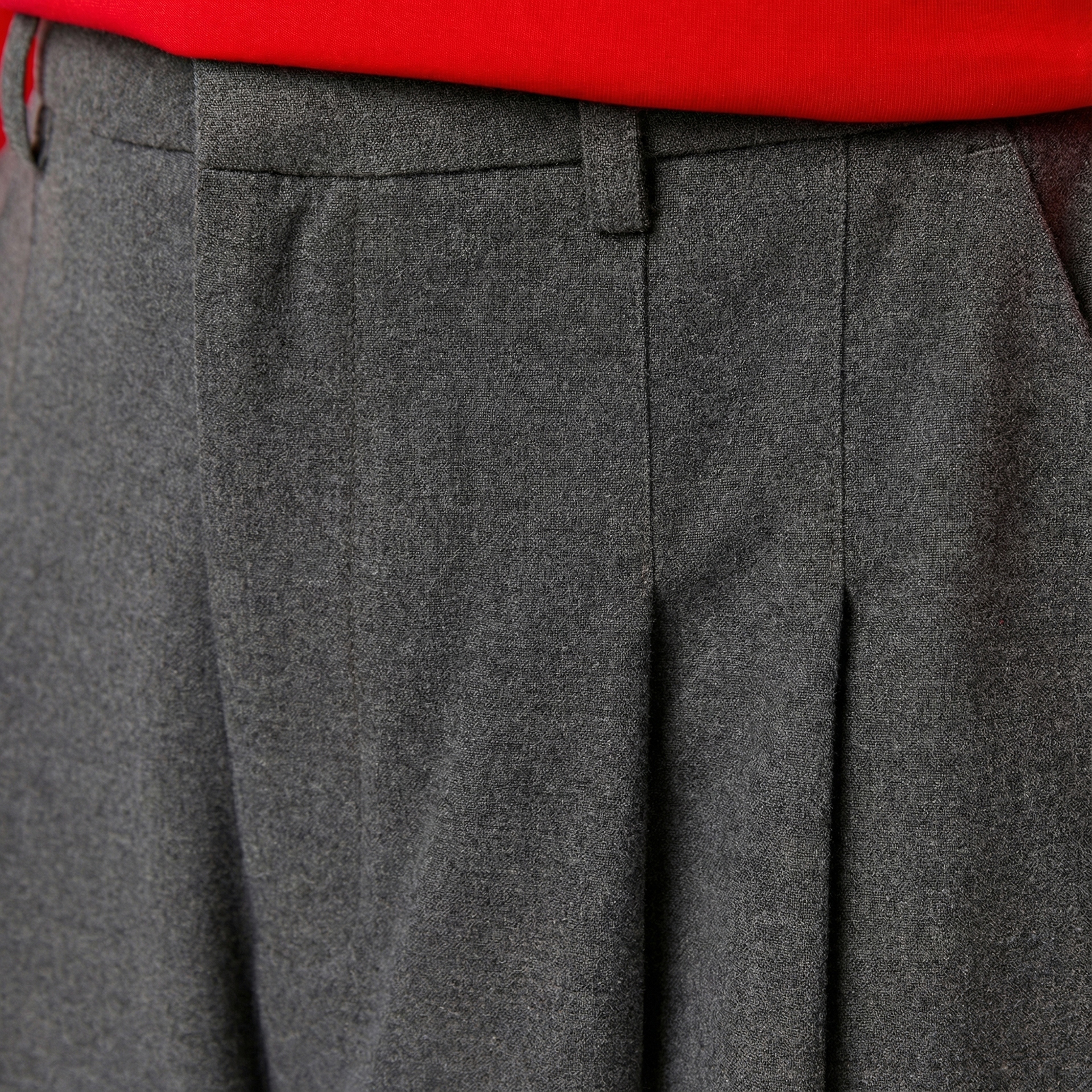 Kadın Gri Bermuda Şort