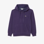 Kadın Relaxed Fit Kapüşonlu Mor Sweatshirt