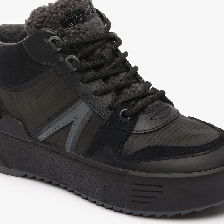 Lacoste L002 Winter Mid Kadın Siyah Bot