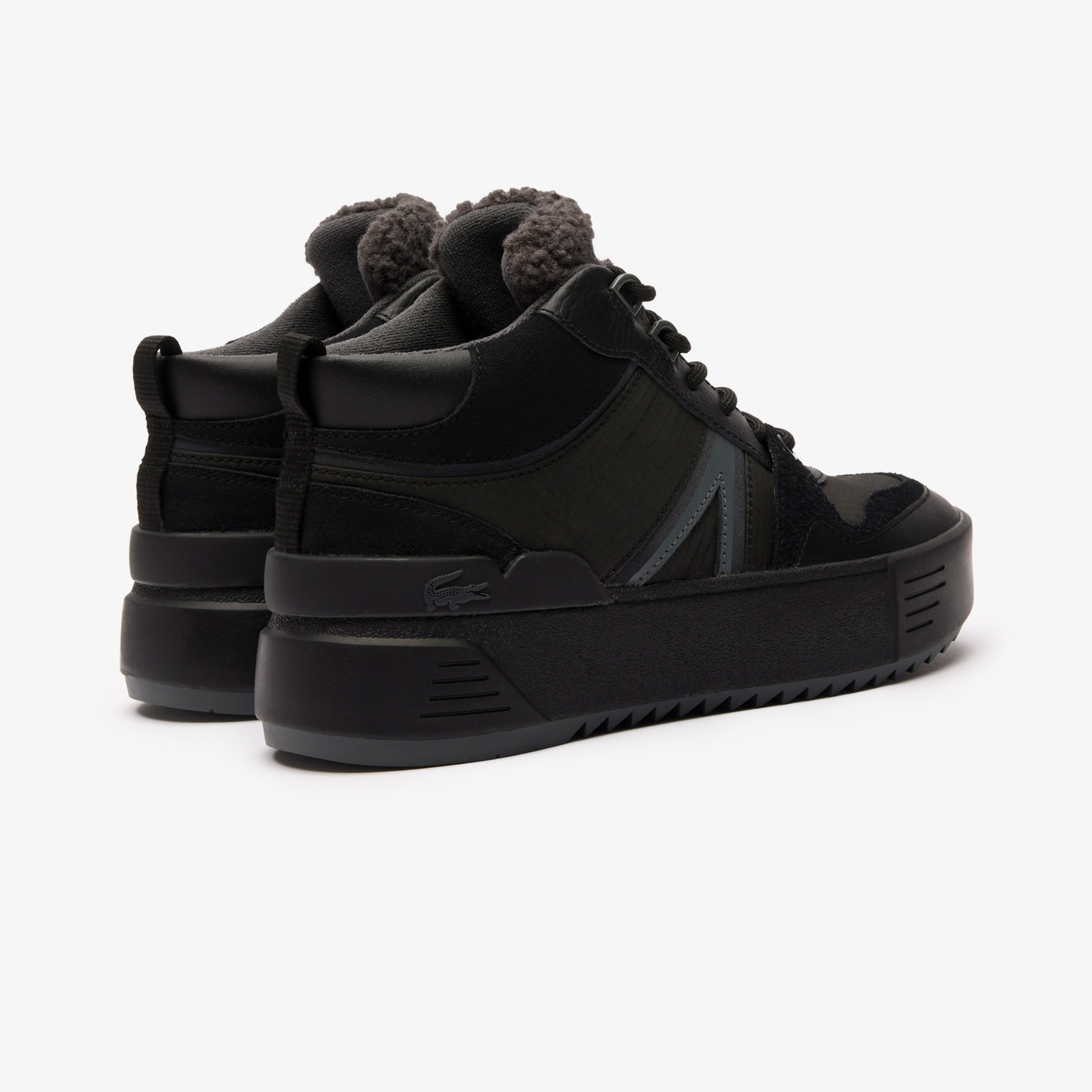 Lacoste L002 Winter Mid Kadın Siyah Bot