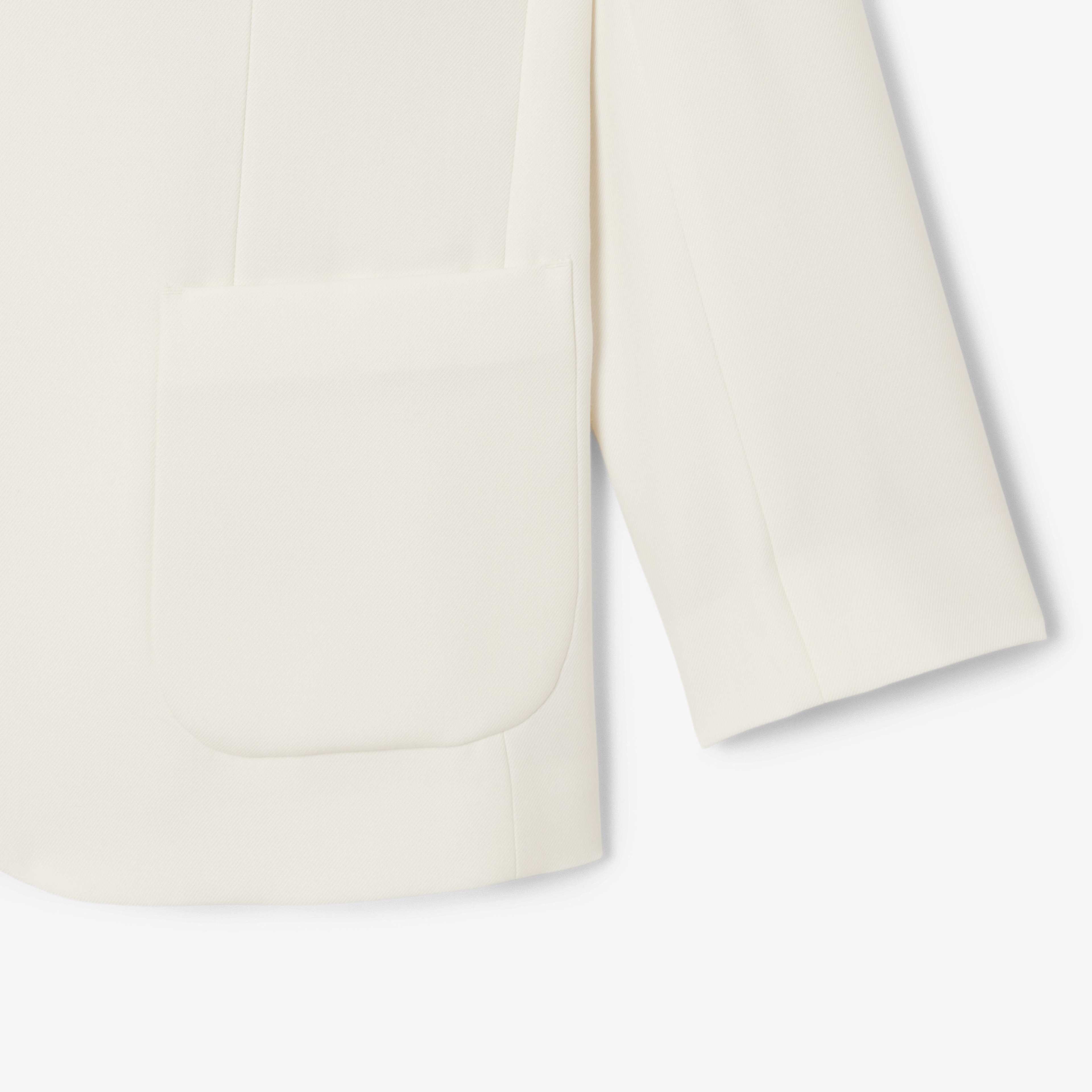 Kadın Relaxed Fit Krem Blazer