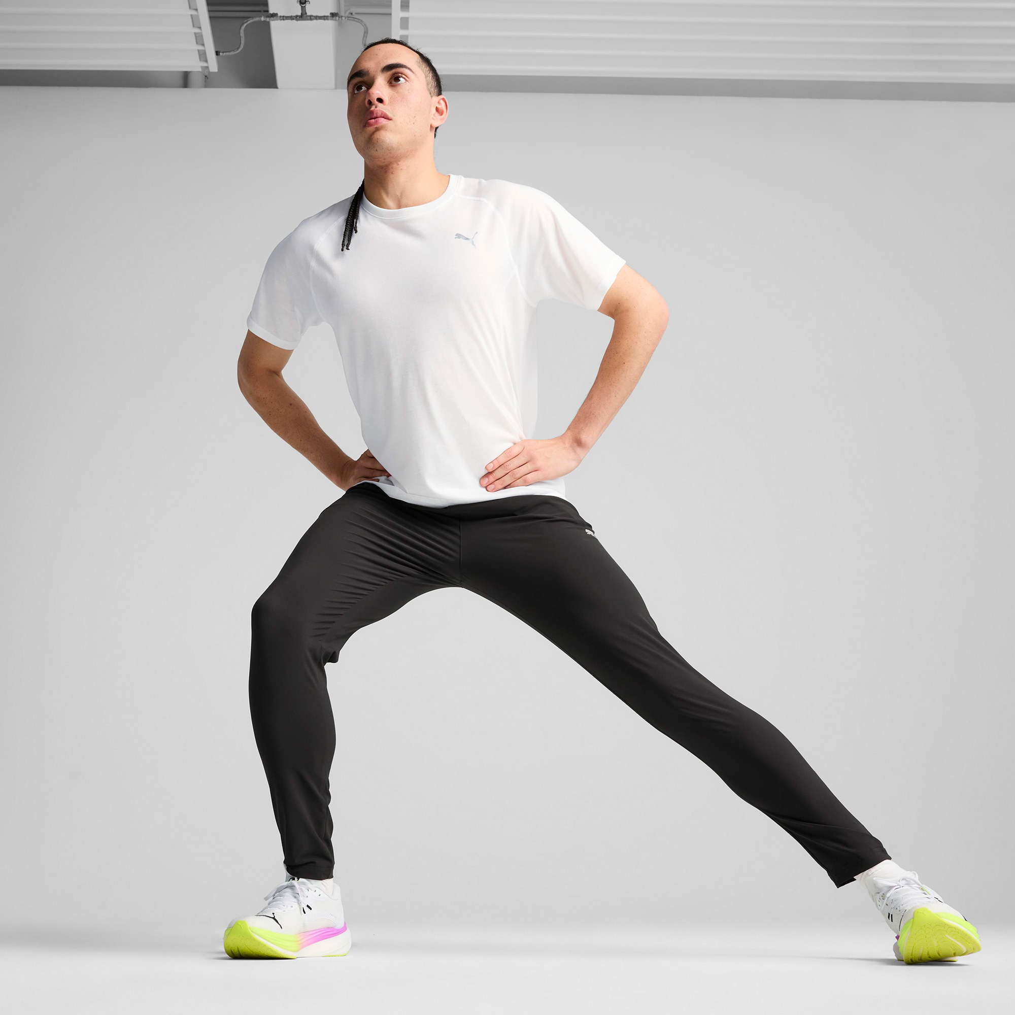 Puma Run Velocity Tapered Erkek Siyah Eşofman Altı