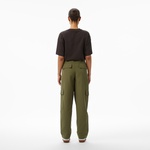 Kadın Oversize Fit Haki Pantolon