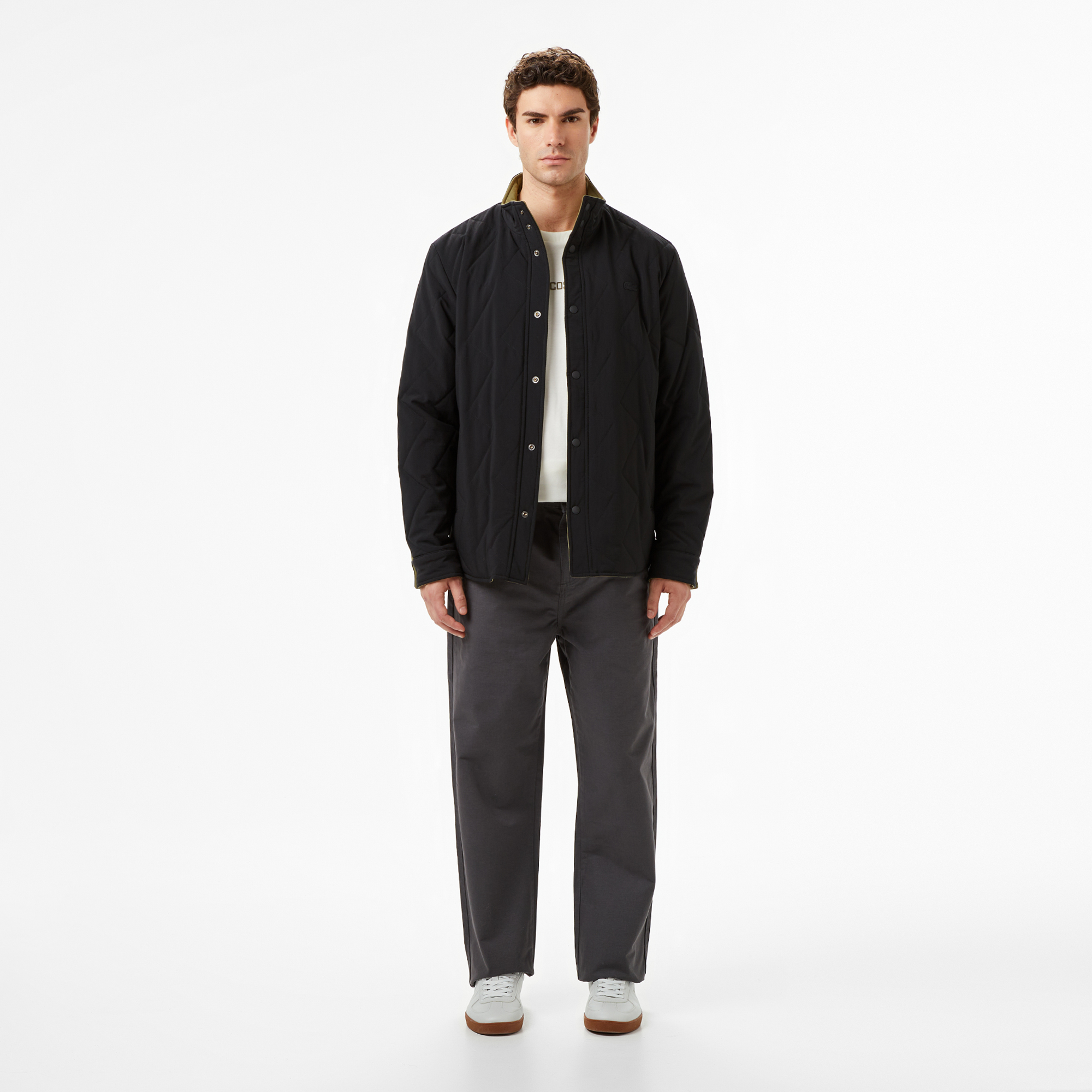 Lacoste Erkek Regular Fit Gri Pantolon