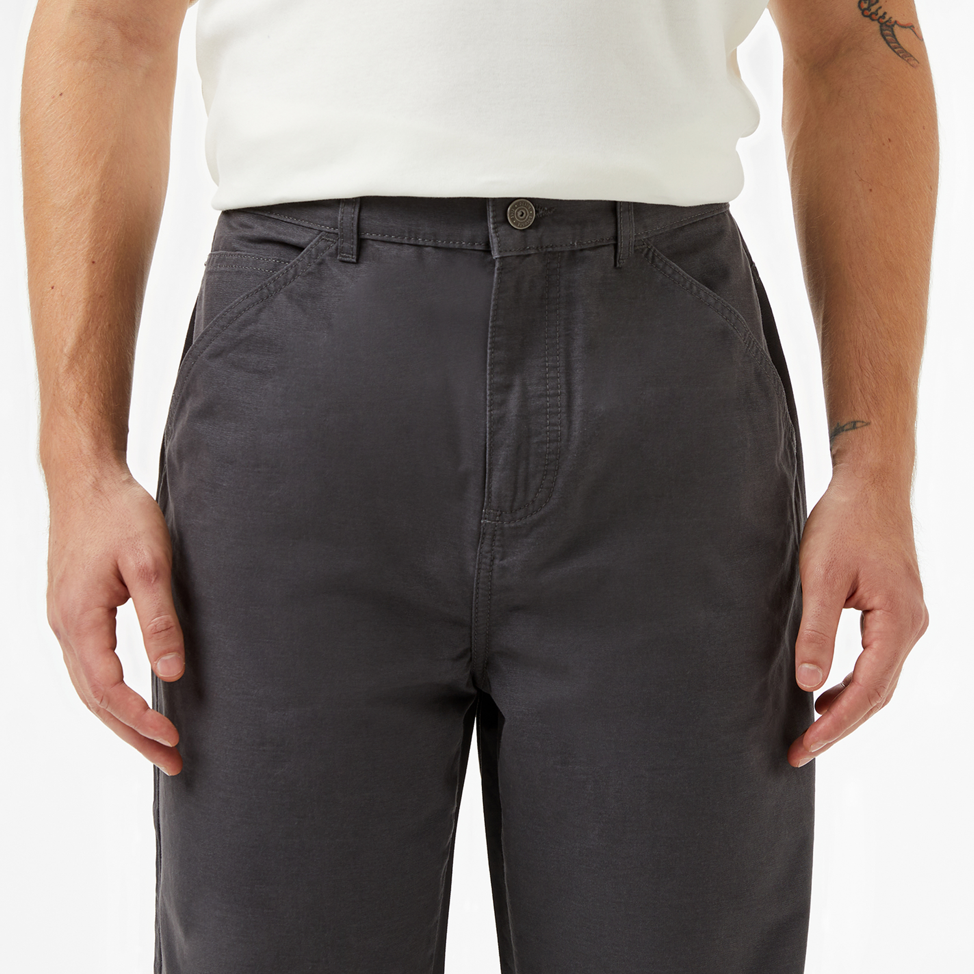 Lacoste Erkek Regular Fit Gri Pantolon