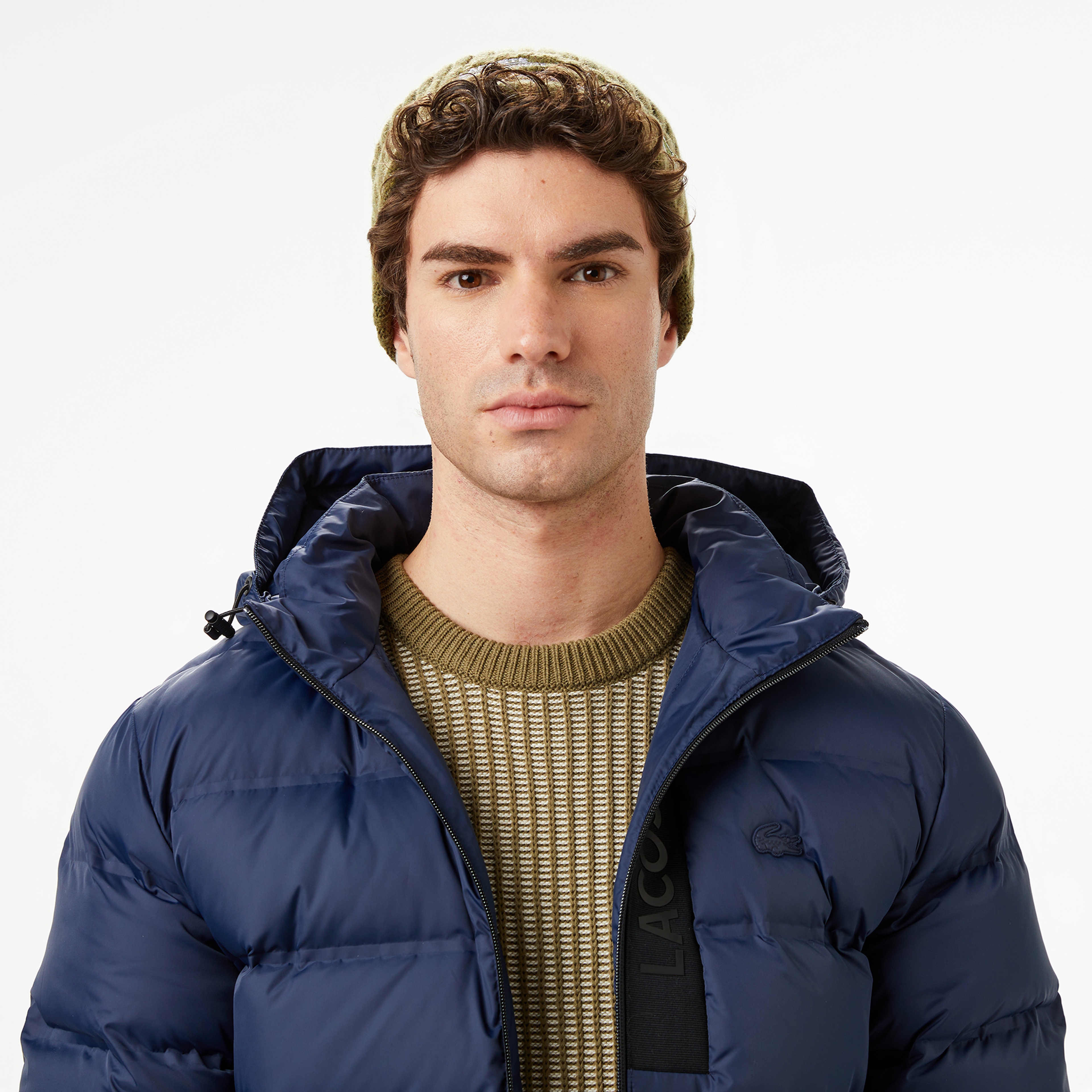 Lacoste Erkek Regular Fit Lacivert Mont