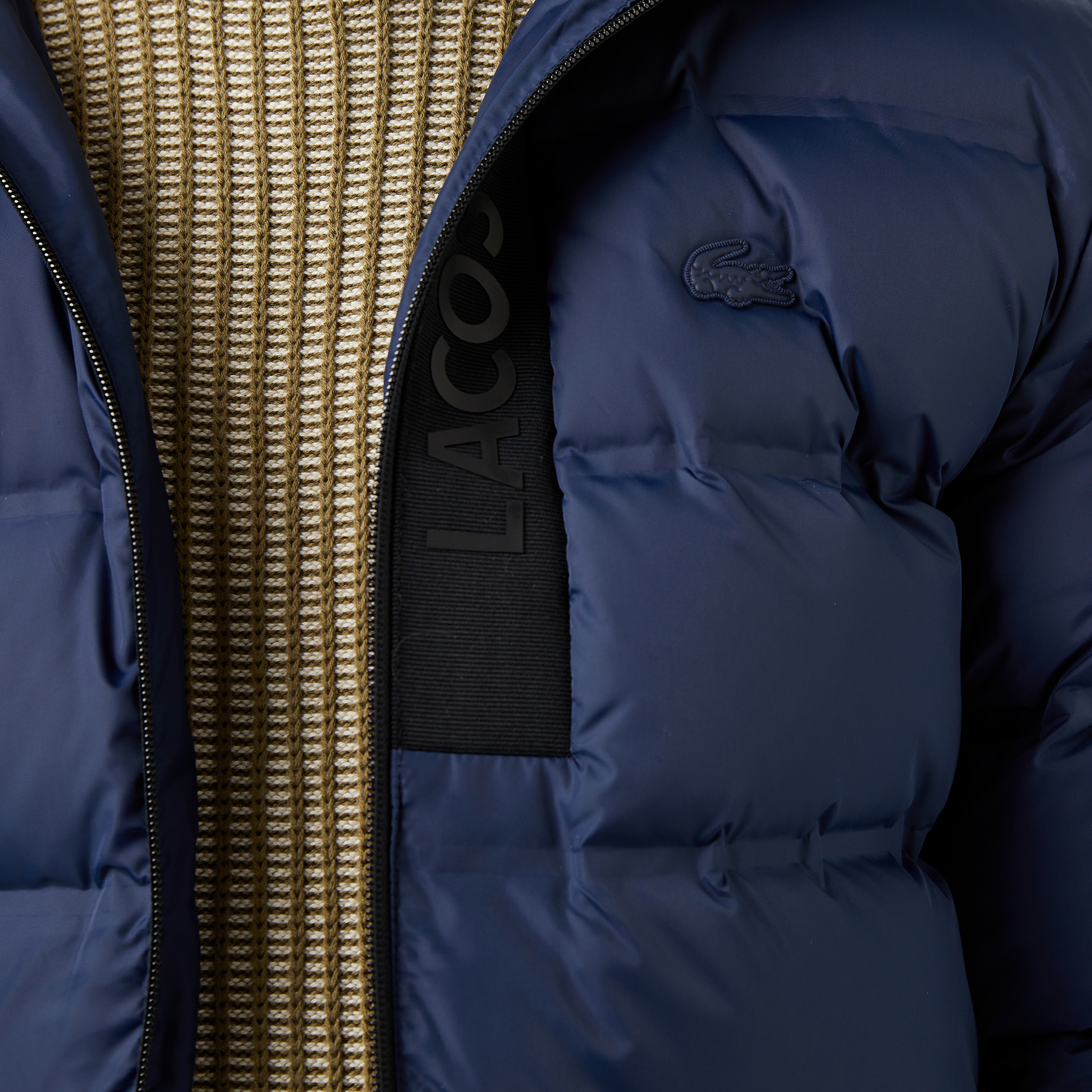 Lacoste Erkek Regular Fit Lacivert Mont