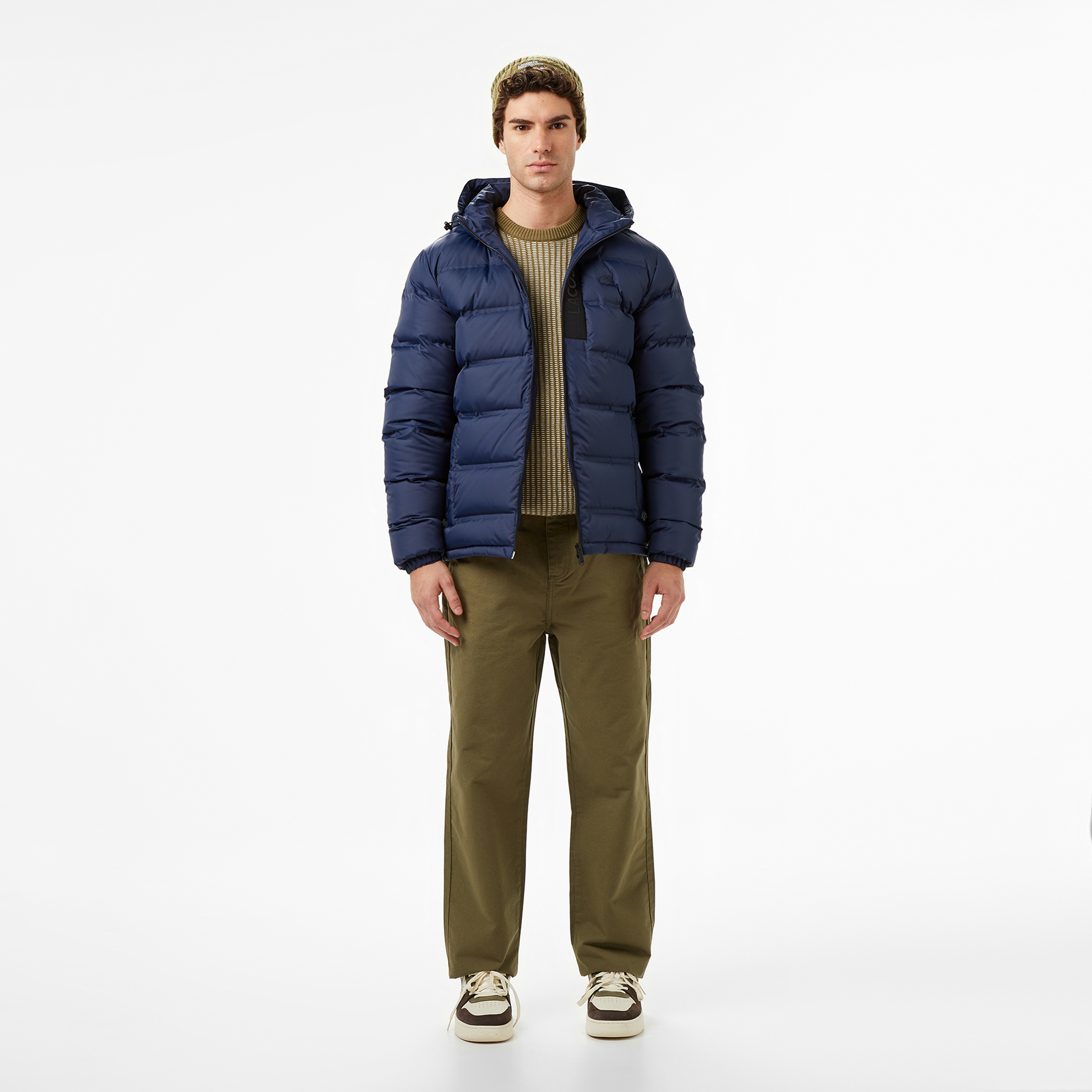 Lacoste Erkek Regular Fit Lacivert Mont