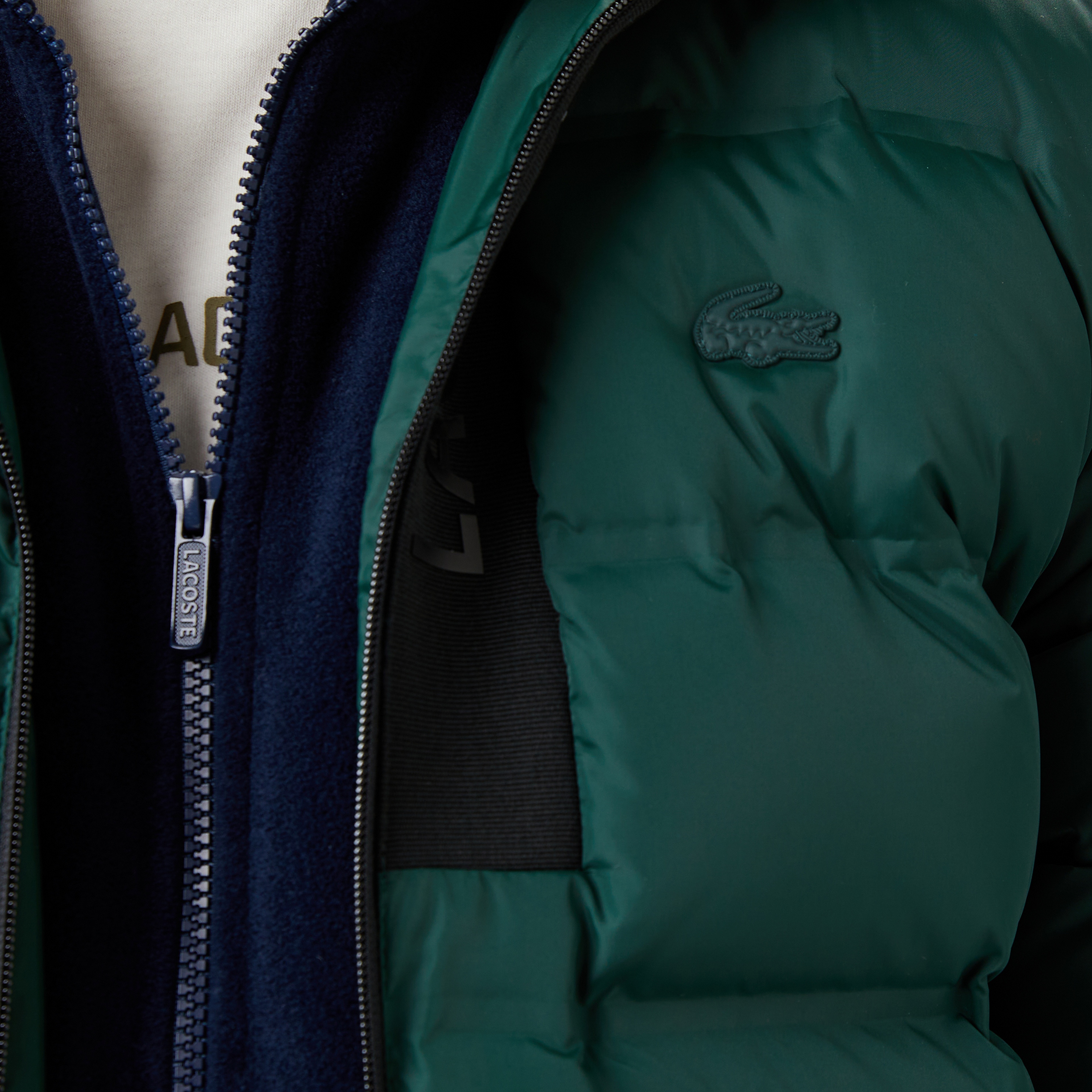 Lacoste Erkek Regular Fit Koyu Yeşil Mont