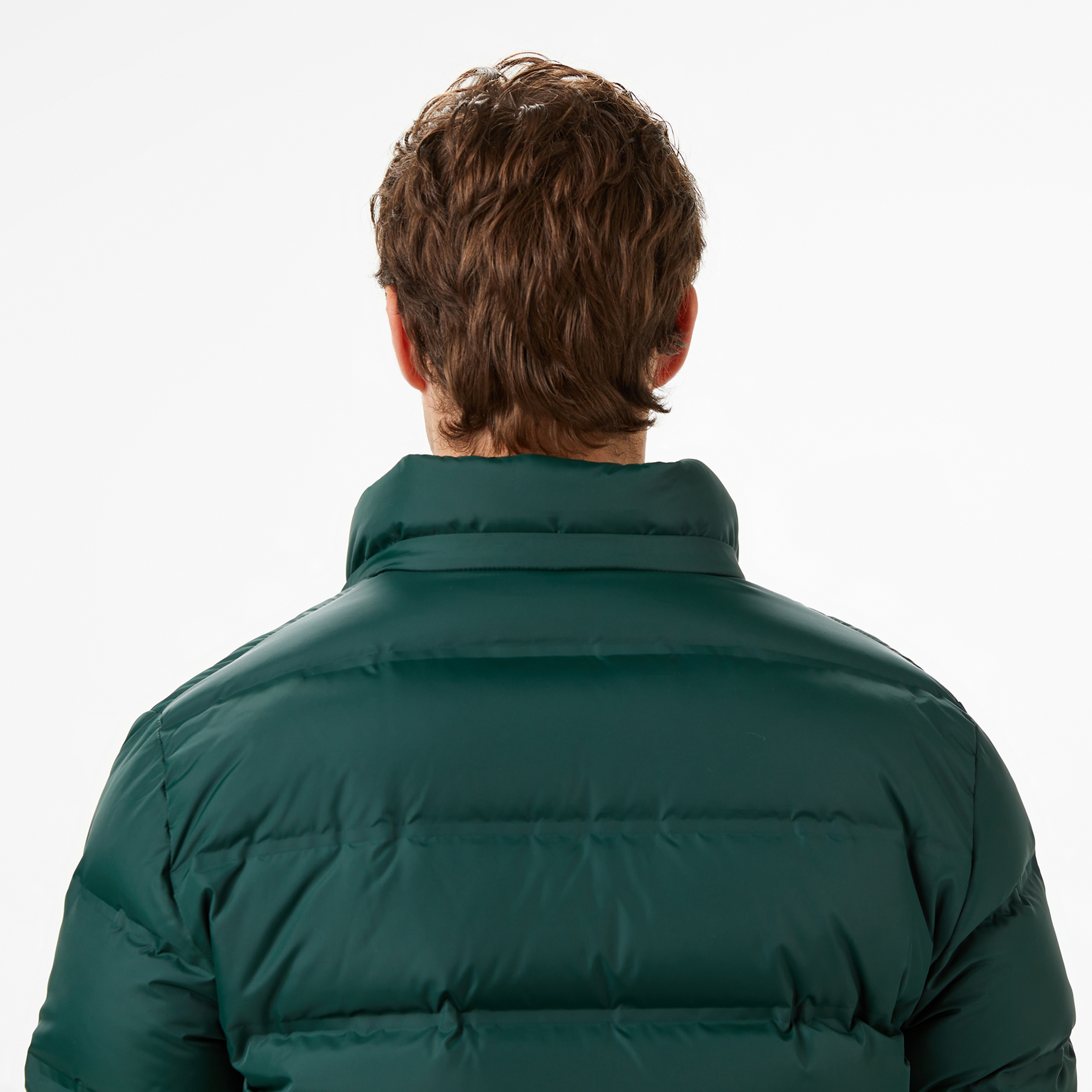 Lacoste Erkek Regular Fit Koyu Yeşil Mont