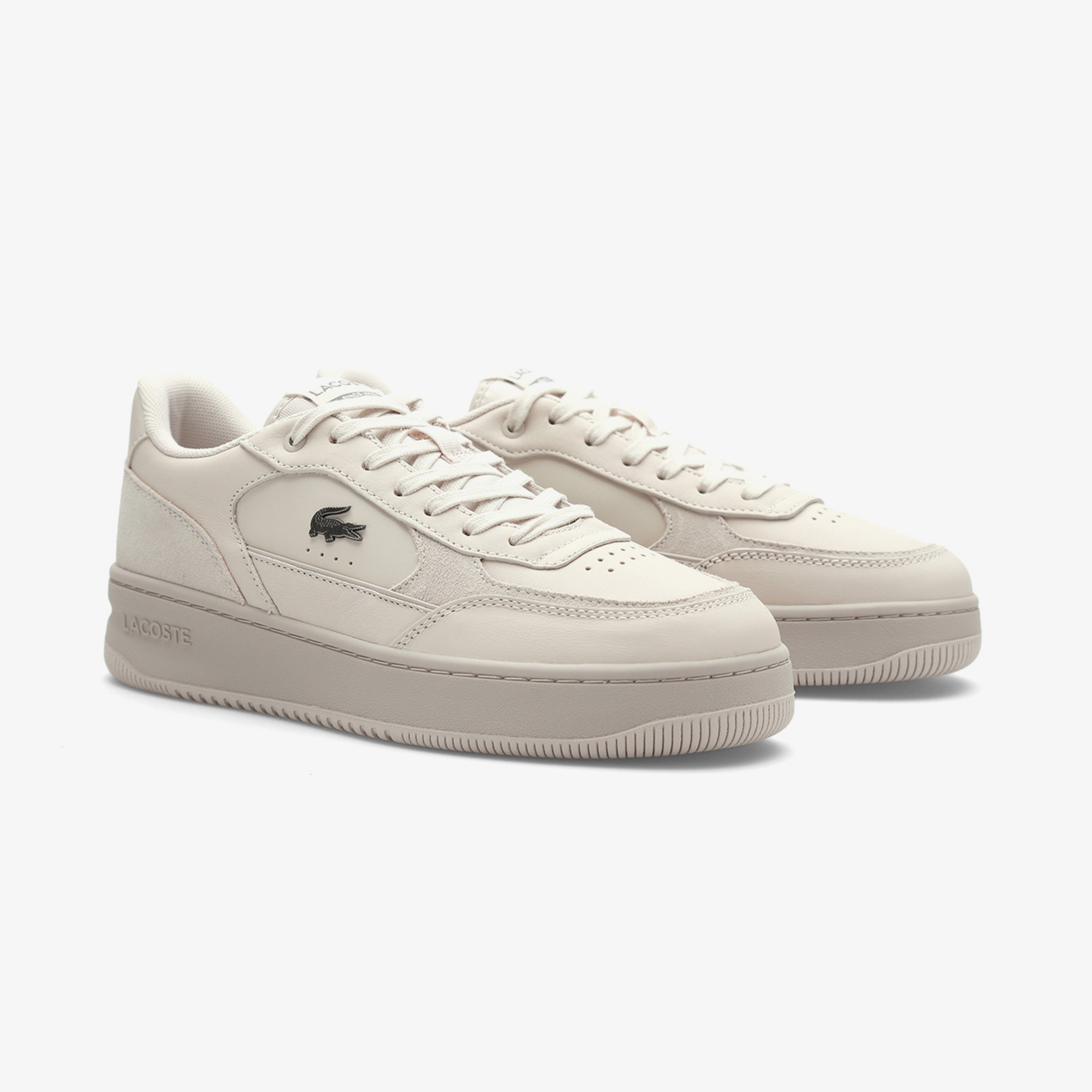 Lacoste L001 Ace Erkek Gri Spor Ayakkabı