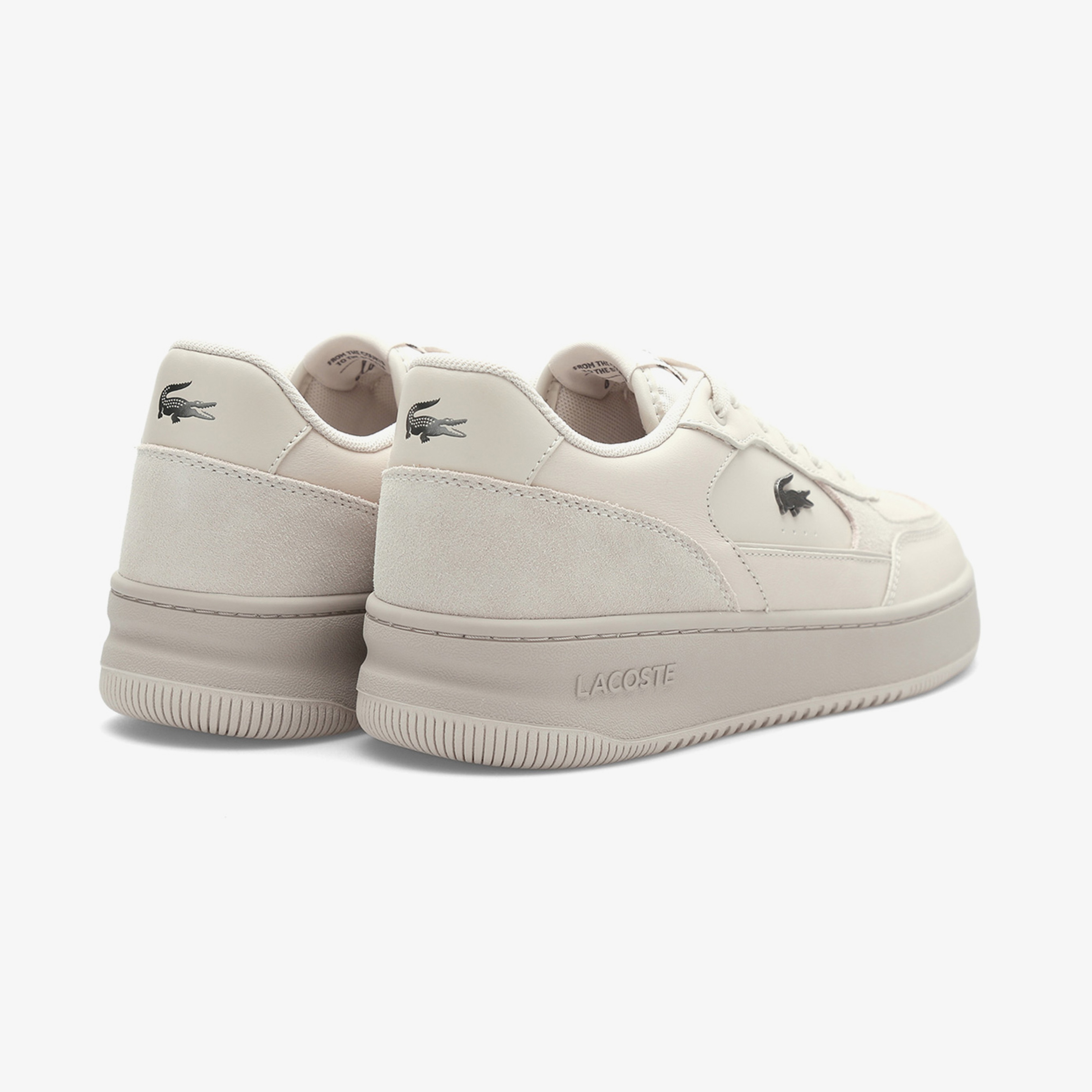 Lacoste L001 Ace Erkek Gri Spor Ayakkabı