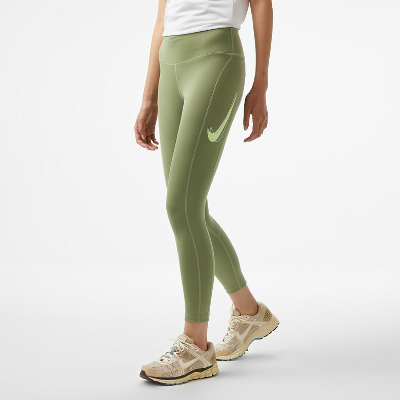 Nike Full Length Tight Kadın Haki Koşu Taytı