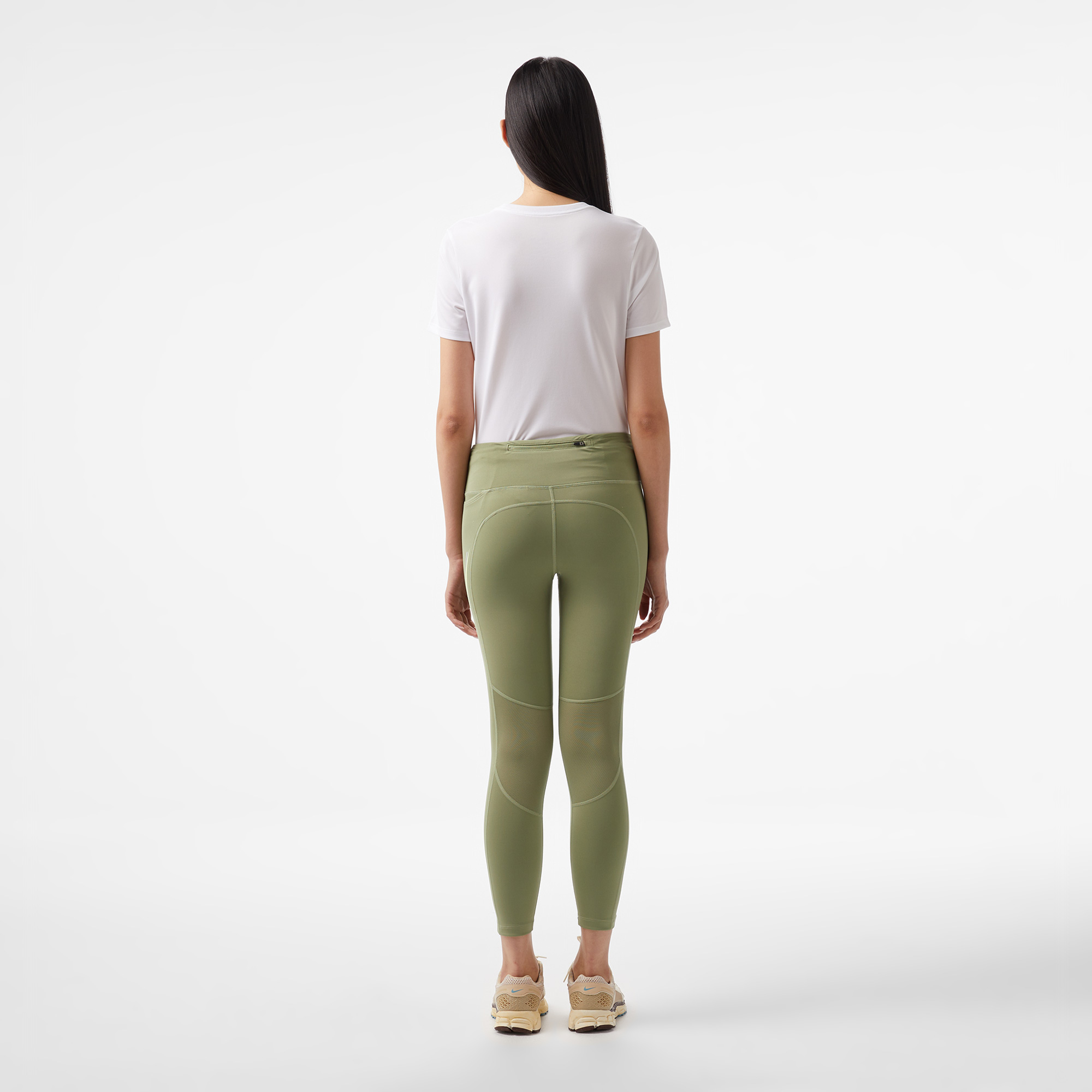 Nike Full Length Tight Kadın Haki Koşu Taytı