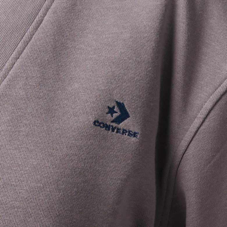Converse Classic Terry Cardigan Dahlia Dust Kadın Gri Hırka