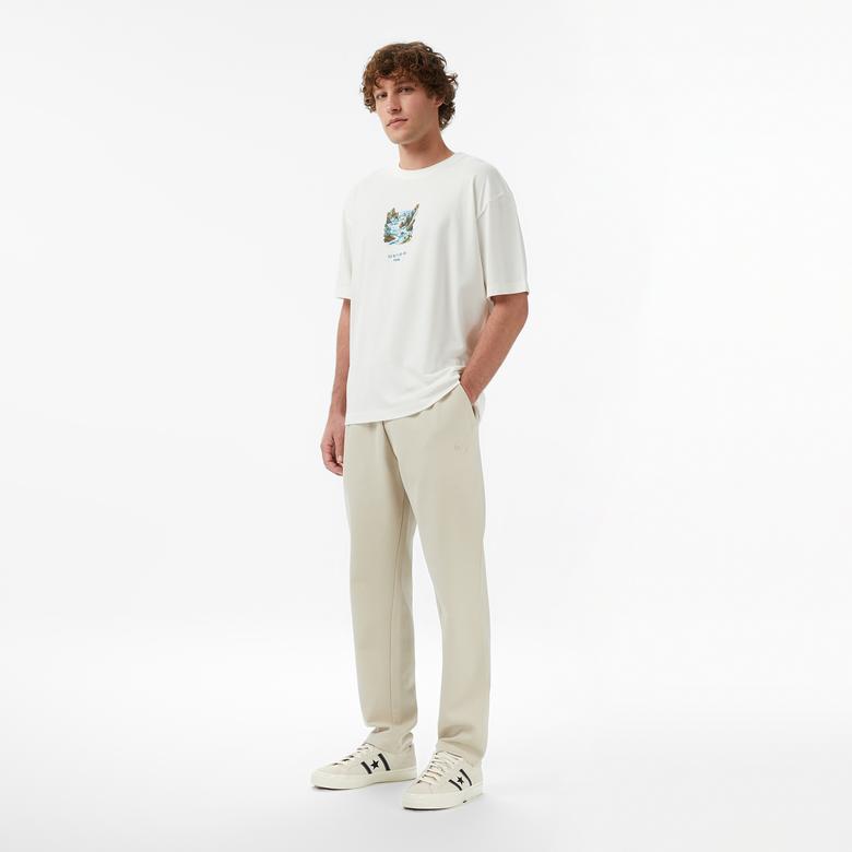 UNITED4 Regular Fit Erkek Krem Eşofman Altı