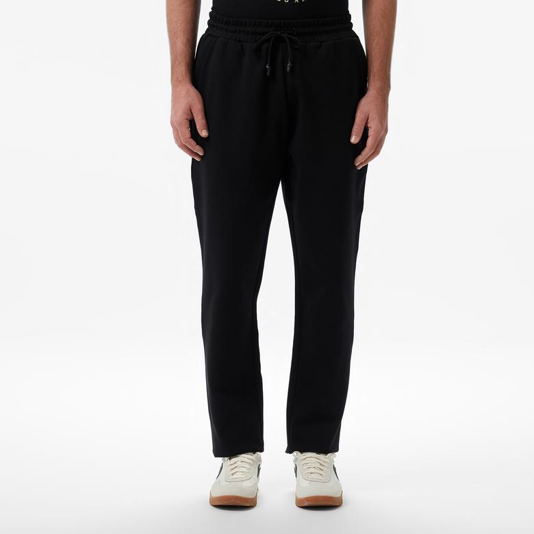 UNITED4 Regular Fit Erkek Siyah Eşofman Altı