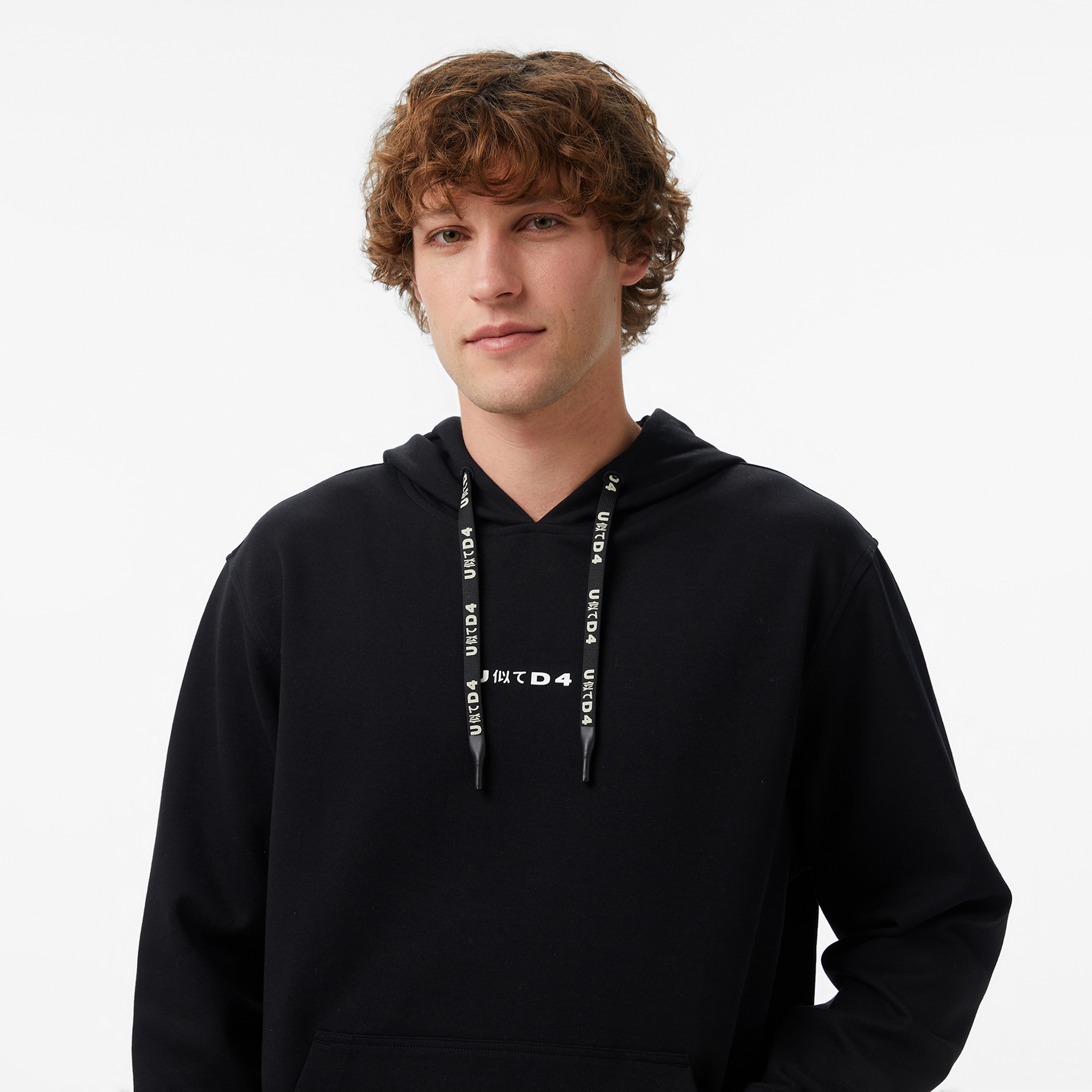 UNITED4 Regular Fit Erkek Siyah Sweatshirt