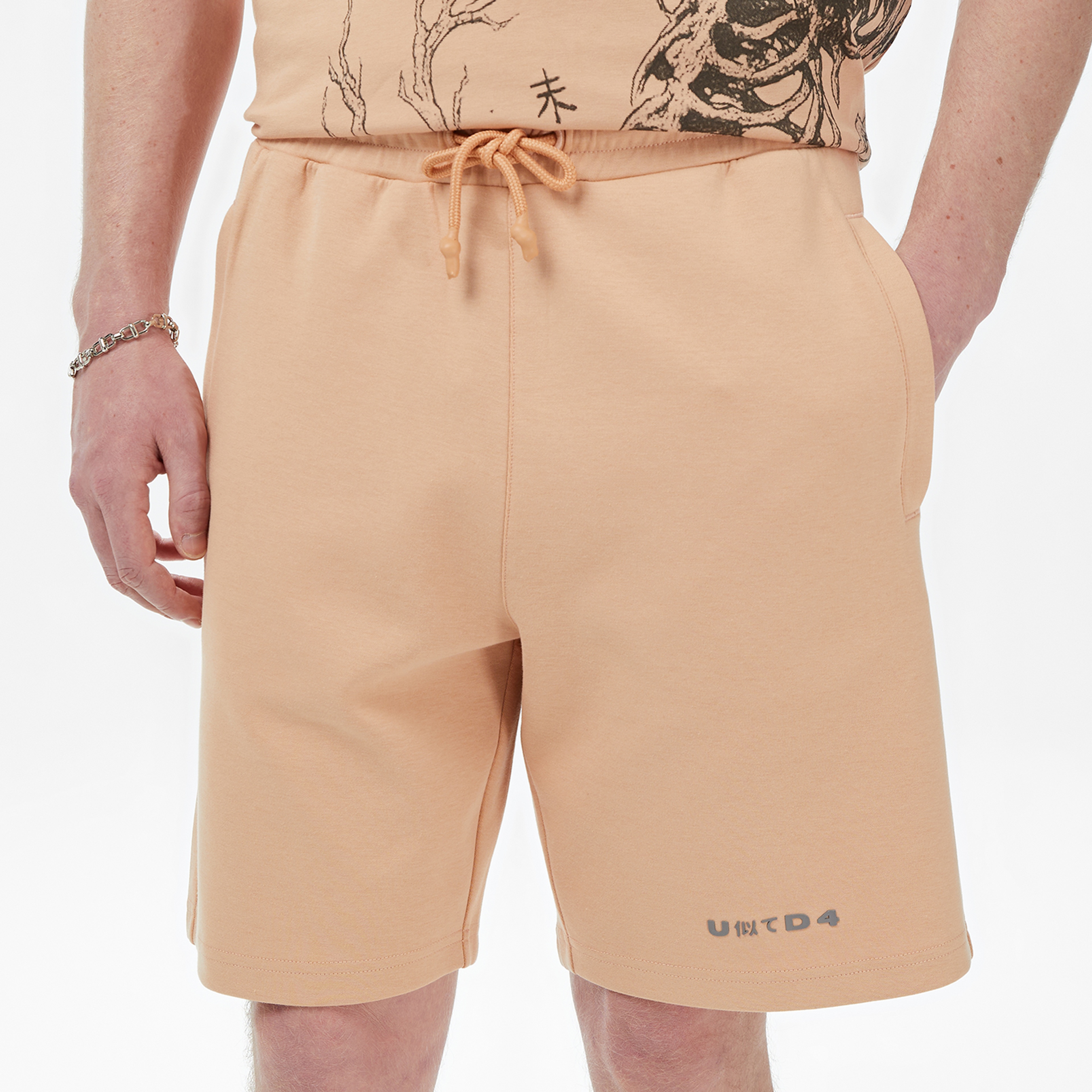 UNITED4 Regular Fit Erkek Pembe Şort