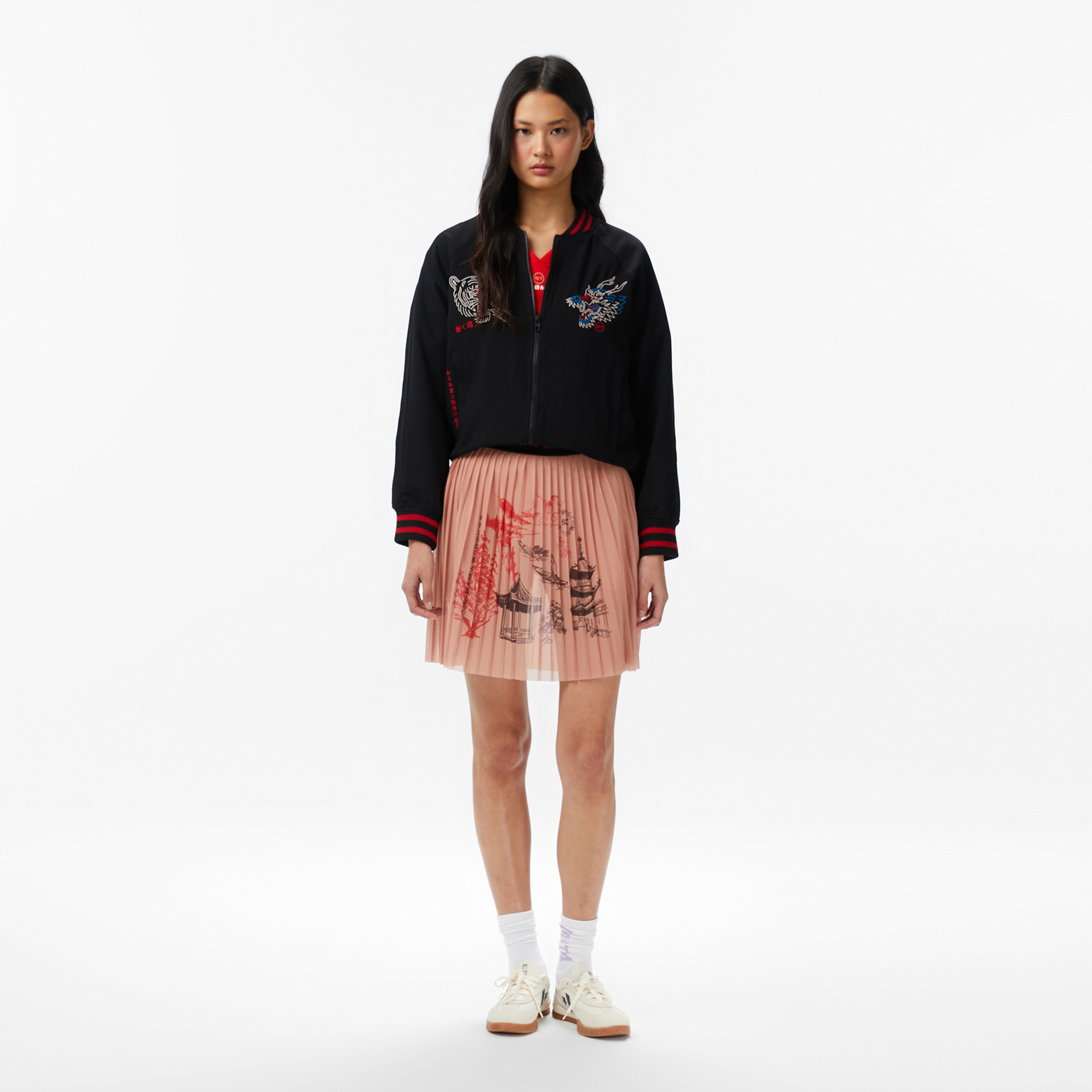 UNITED4 Regular Fit Kadın Siyah Mont