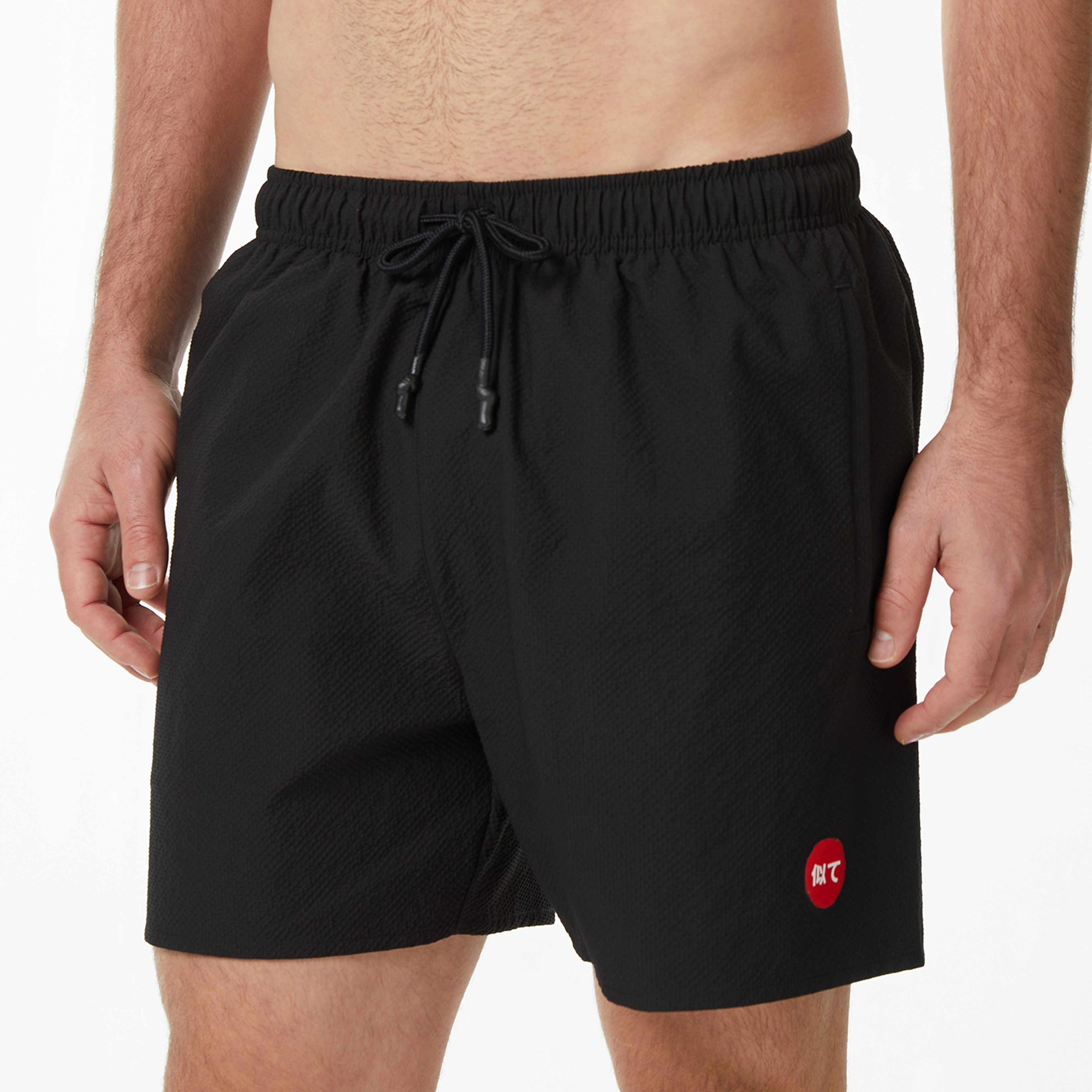 UNITED4 Regular Fit Erkek Siyah Mayo & Mayo Şort