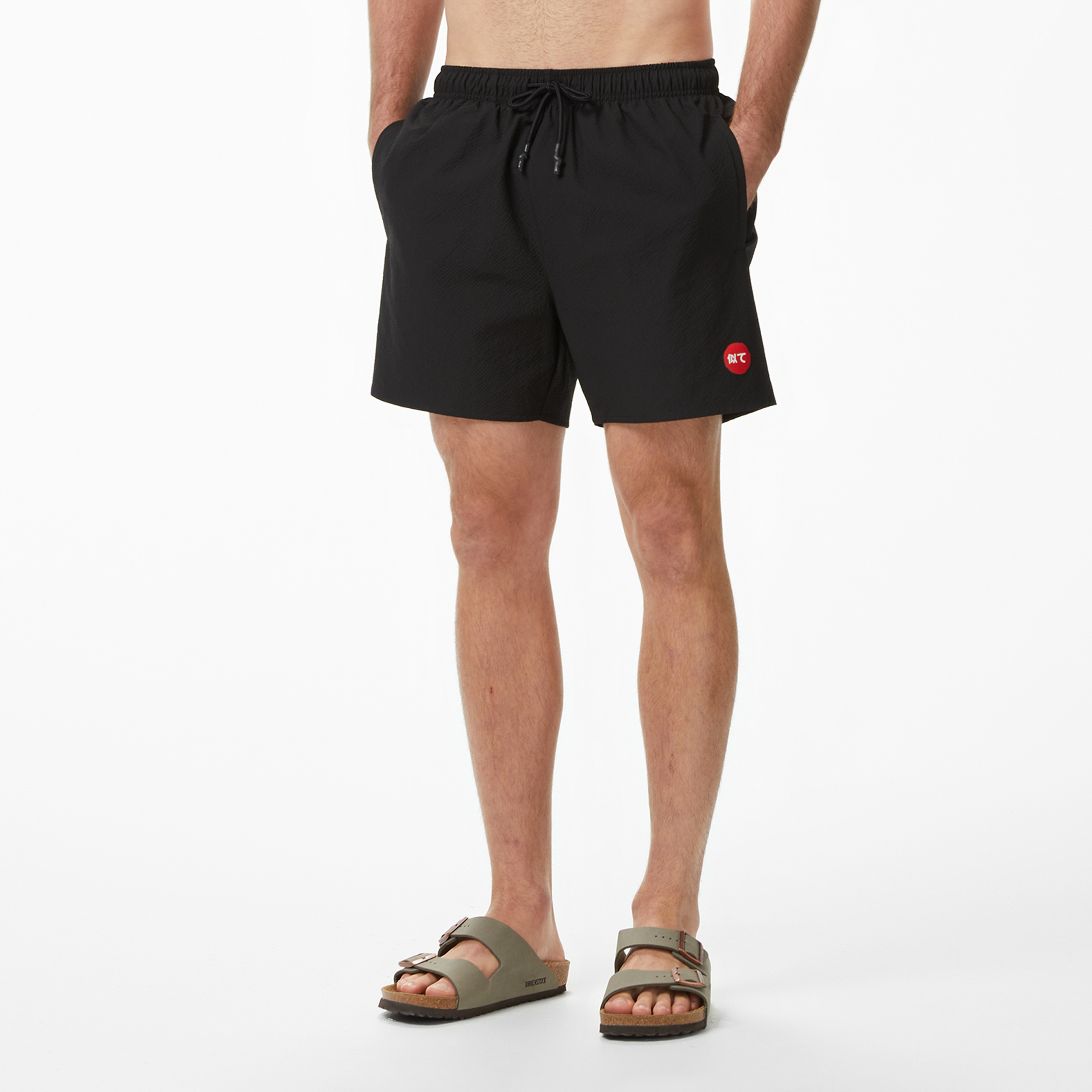 UNITED4 Regular Fit Erkek Siyah Mayo & Mayo Şort