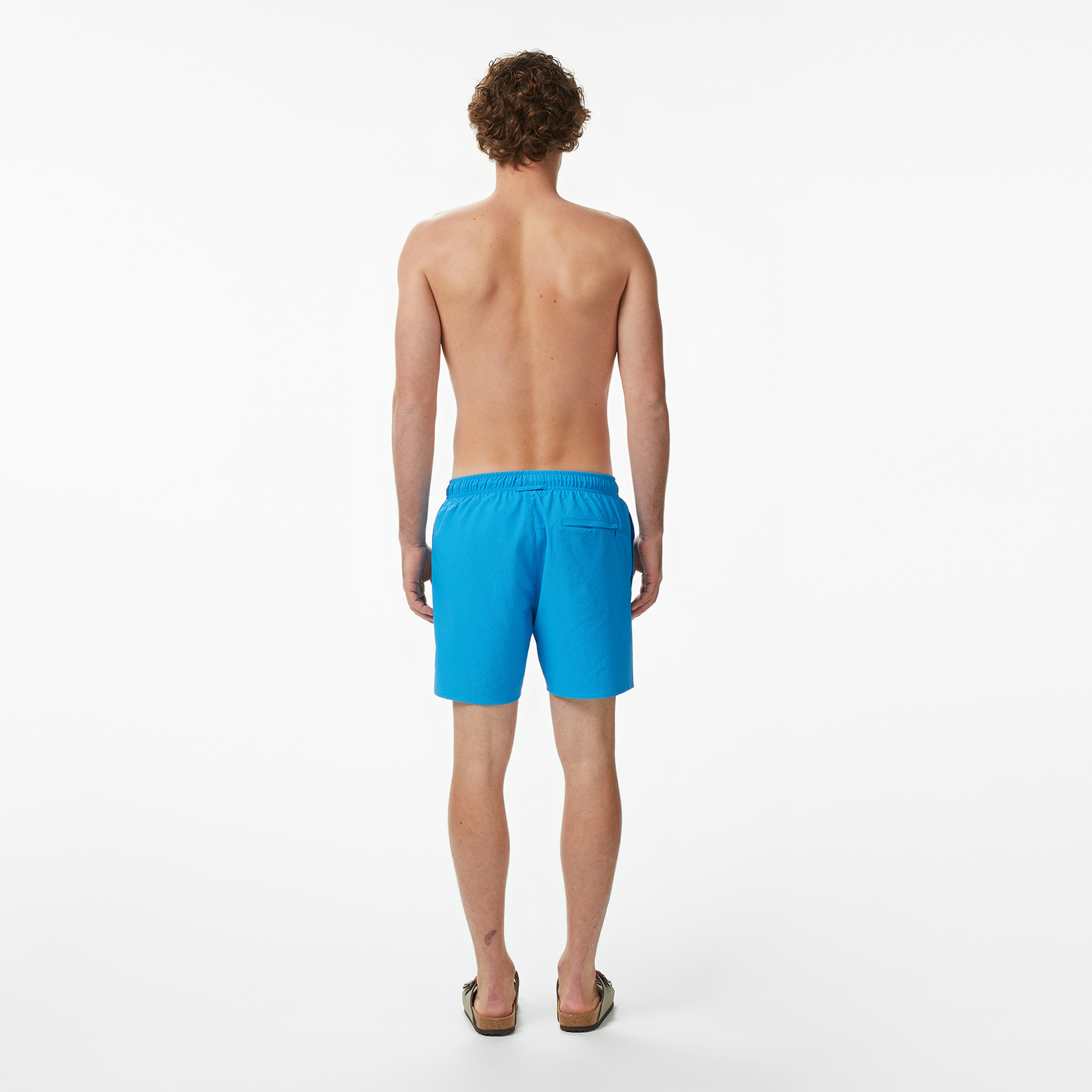 UNITED4 Regular Fit Erkek Mavi Mayo & Mayo Şort