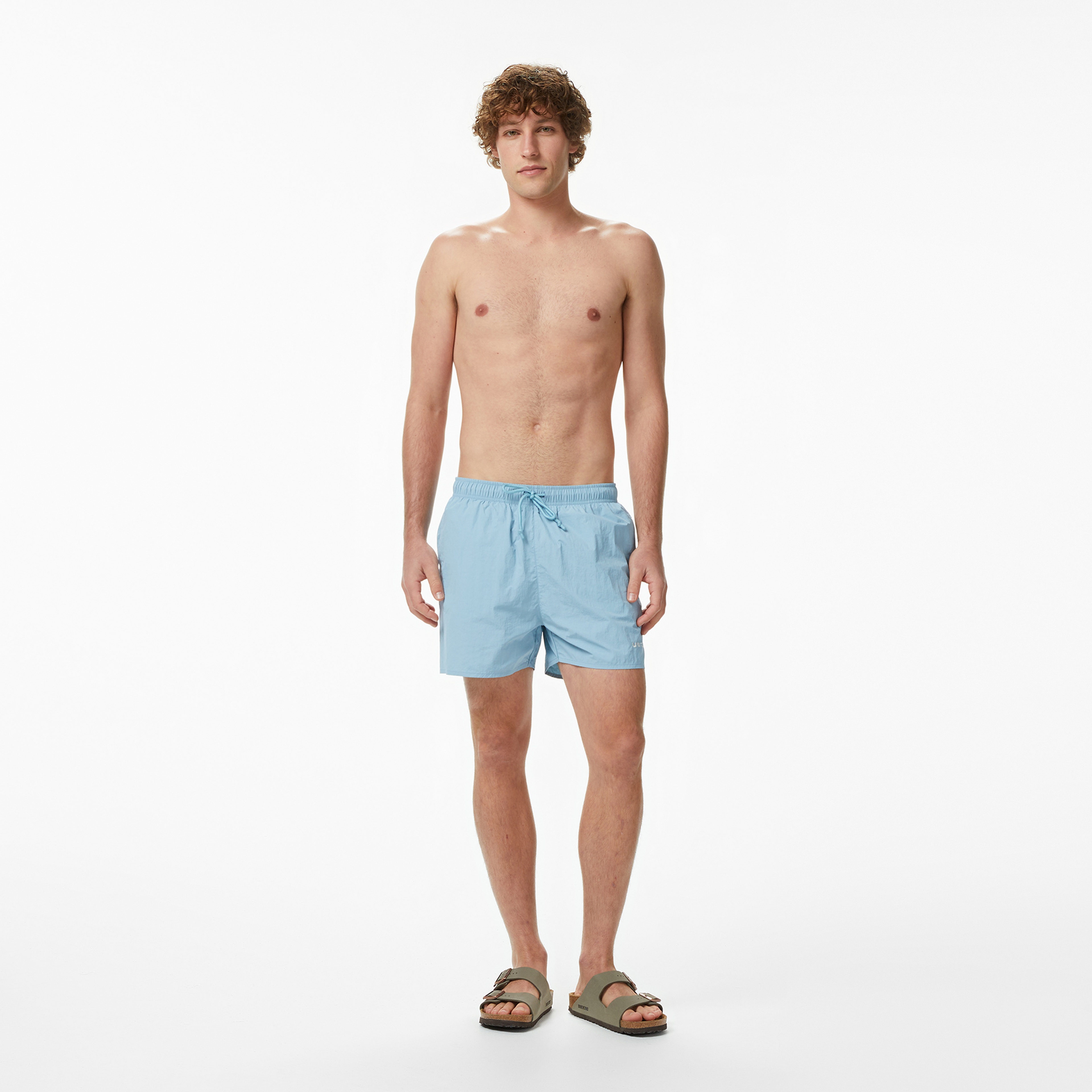 UNITED4 Comfort Fit Erkek Mavi Mayo & Mayo Şort