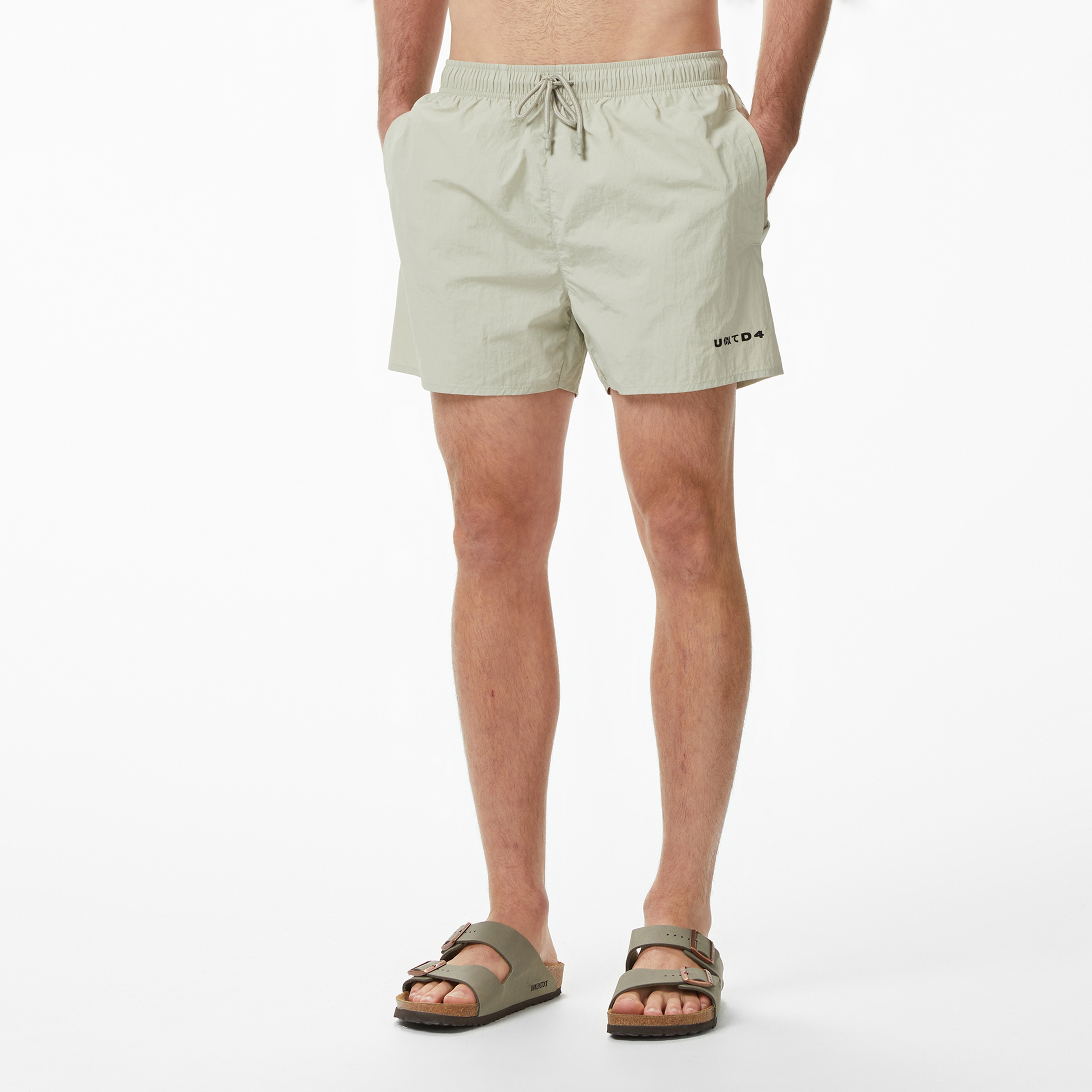 UNITED4 Comfort Fit Erkek Krem Mayo & Mayo Şort