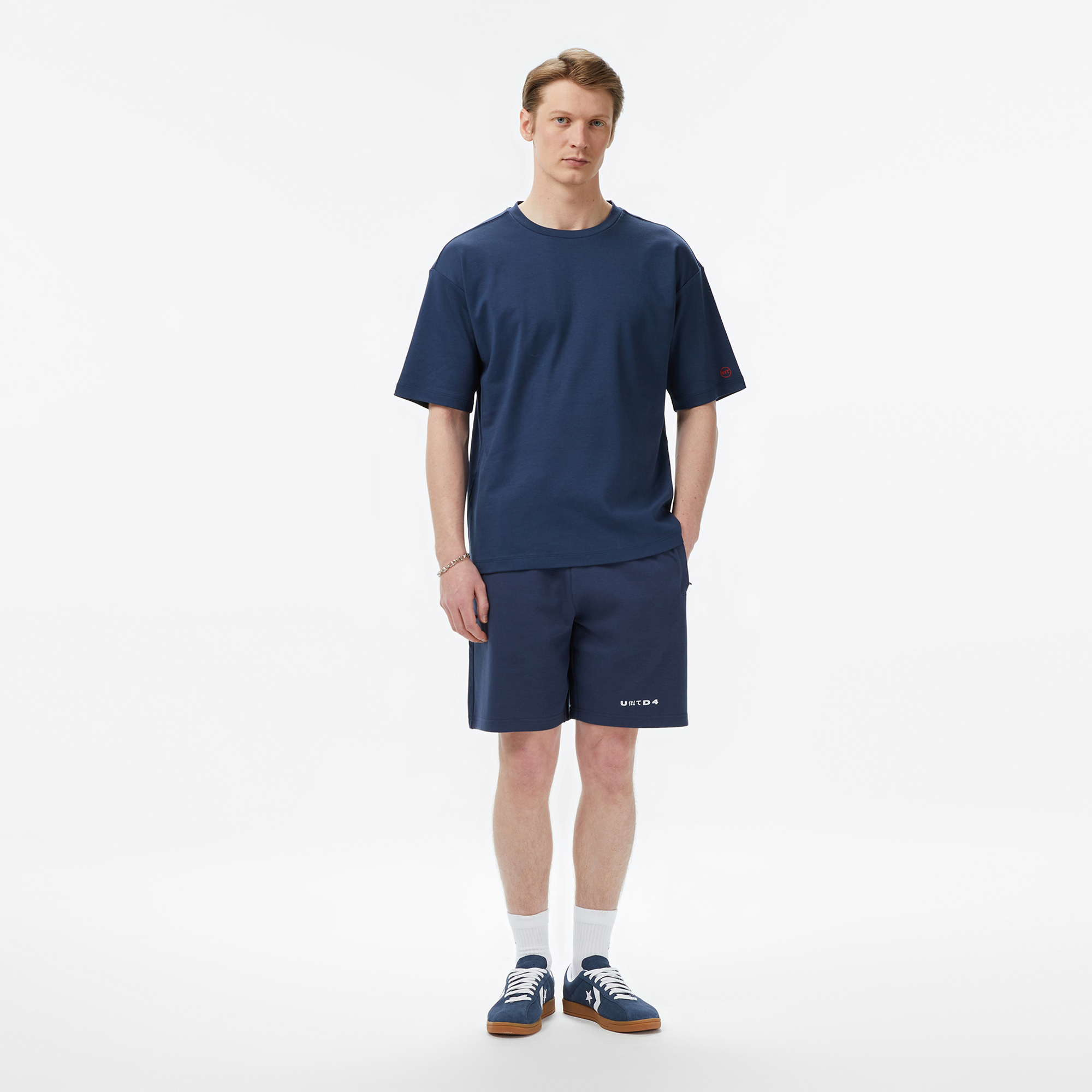 UNITED4 Regular Fit Erkek Lacivert Şort