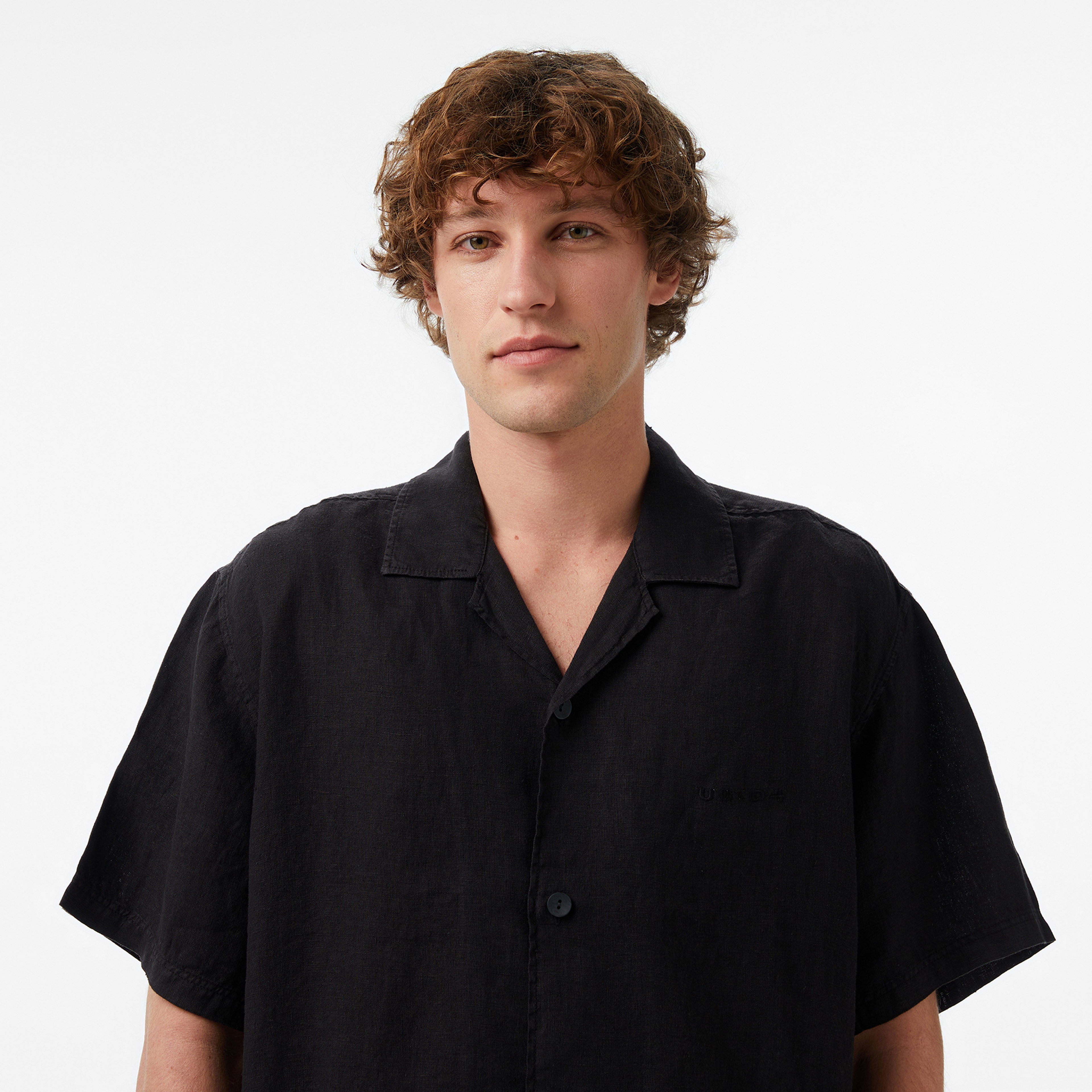 UNITED4 Regular Fit Erkek Siyah Gömlek