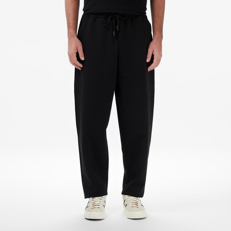 UNITED4 Oversize Fit Erkek Siyah Eşofman Altı