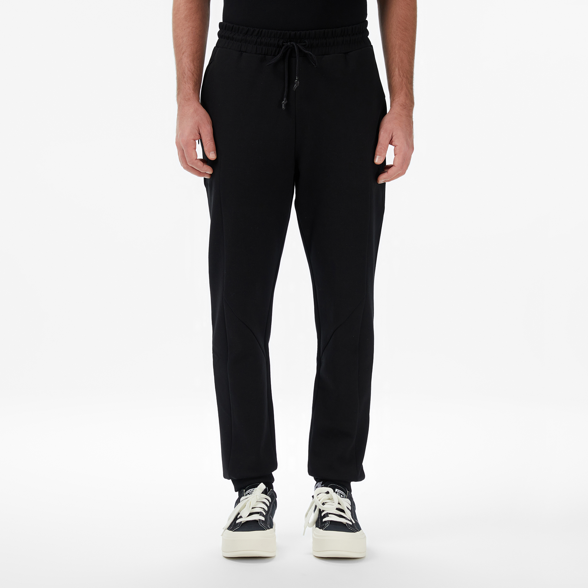 UNITED4 Regular Fit Erkek Siyah Eşofman Altı