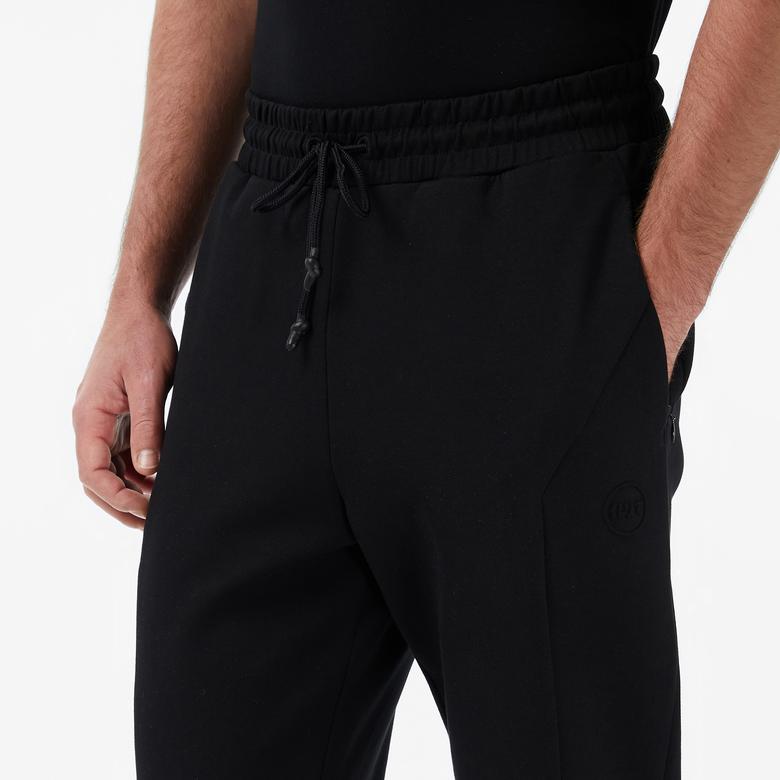 UNITED4 Regular Fit Erkek Siyah Eşofman Altı