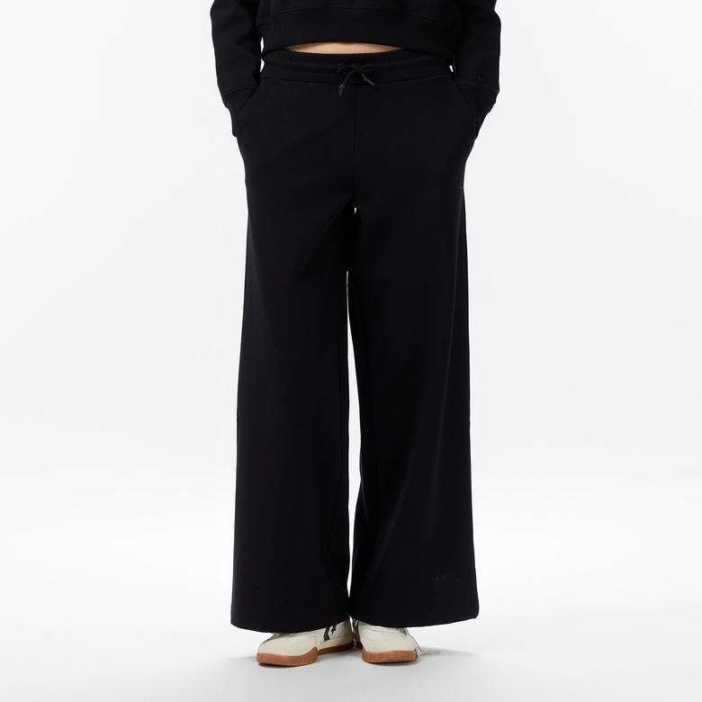 UNITED4 Regular Fit Kadın Siyah Eşofman Altı