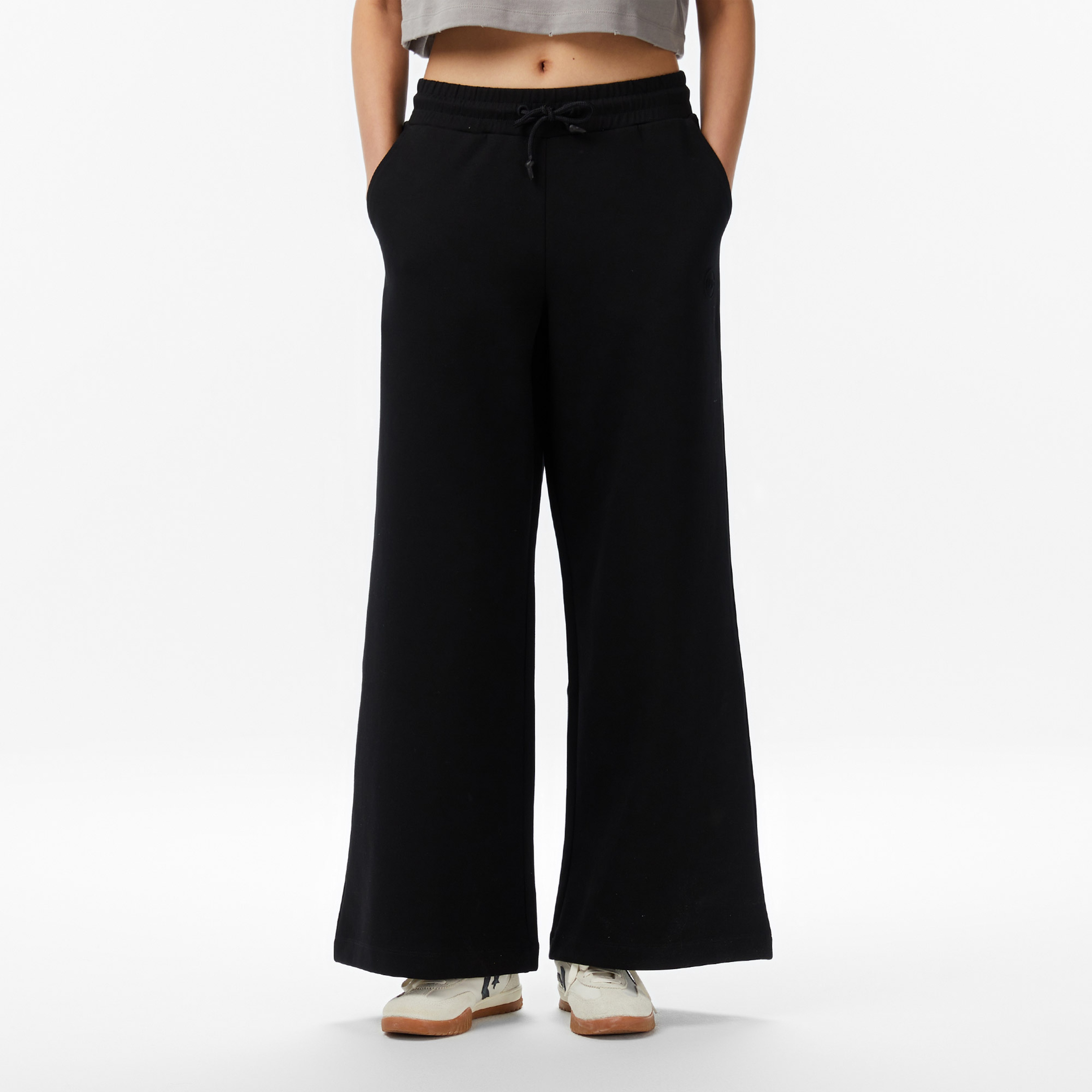 UNITED4 Regular Fit Kadın Siyah Eşofman Altı