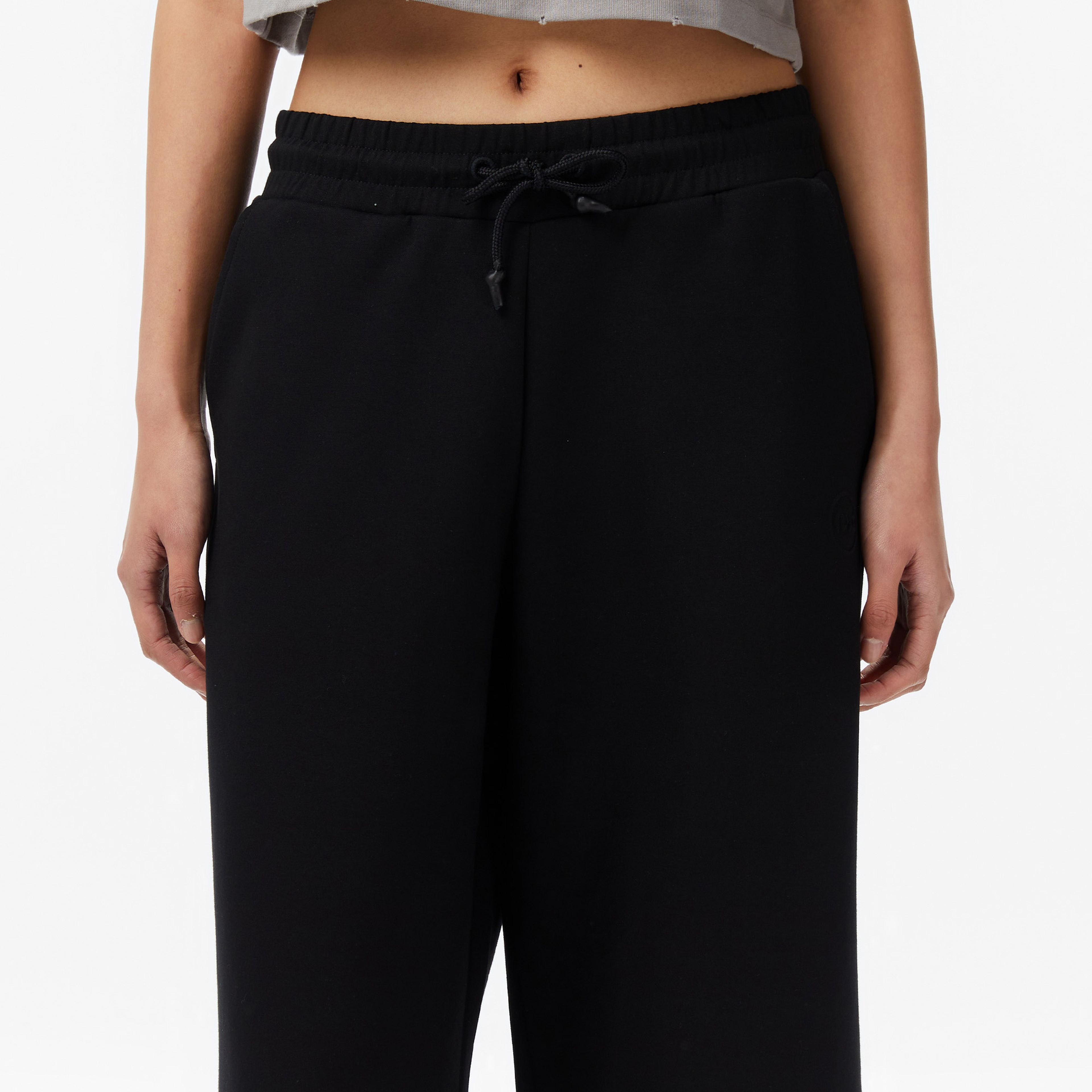 UNITED4 Regular Fit Kadın Siyah Eşofman Altı