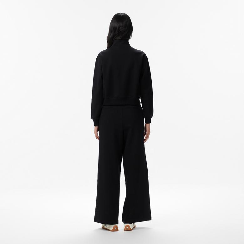 UNITED4 Regular Fit Kadın Siyah Eşofman Altı