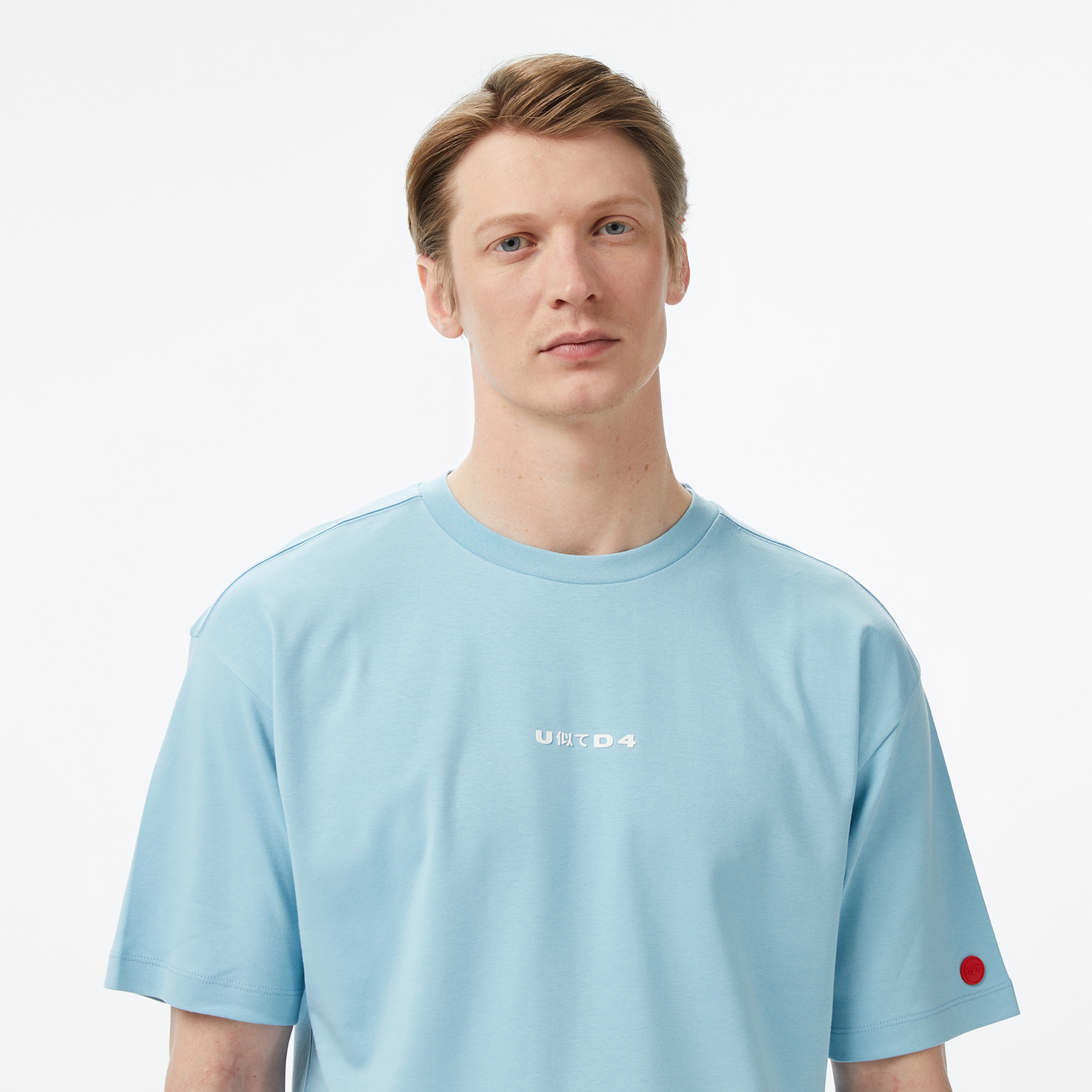 UNITED4 Regular Fit Erkek Mavi T-Shirt